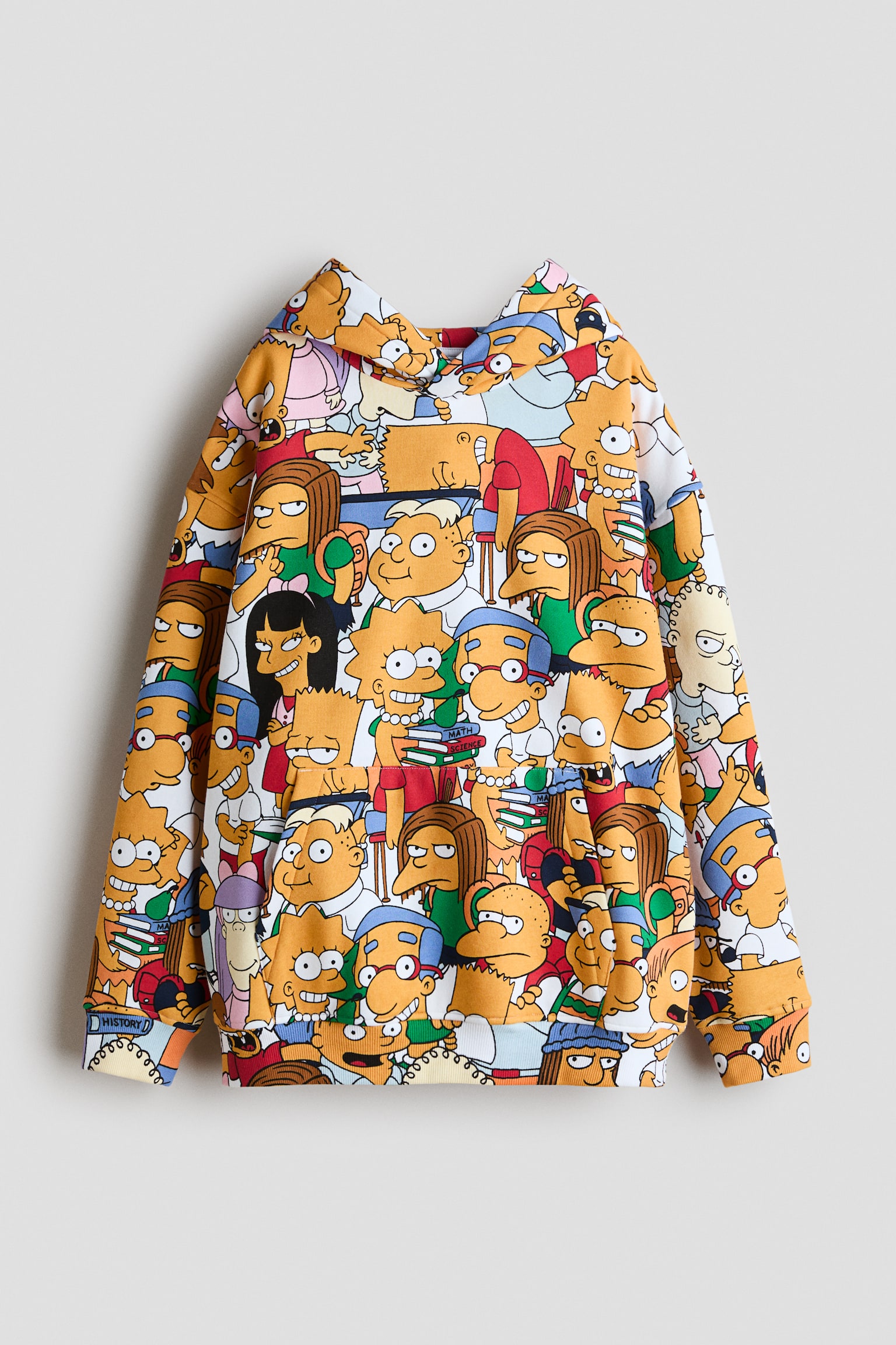 Printed hoodie - White/The Simpsons/White/Garfield/Light blue/Minecraft/Grey/Minecraft/Dark grey/SpongeBob/Green/SpongeBob SquarePants/Blue/PlayStation/Black/PlayStation/Beige/The Simpsons/Blue/PlayStation