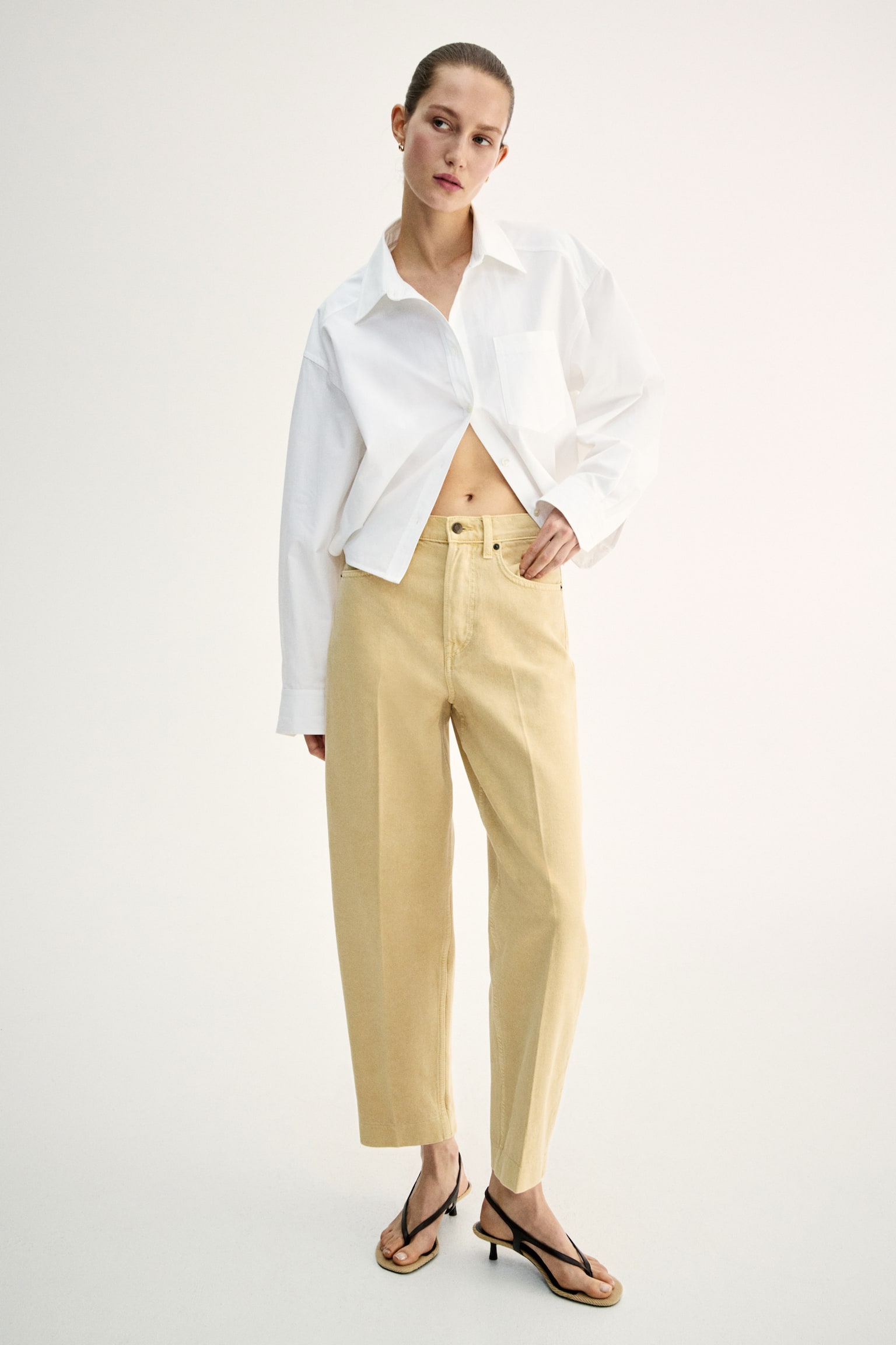 Barrel High Ankle Jeans - Jaune/Bleu denim pâle/Gris/Bleu denim clair/Bleu denim/Bleu denim - 4