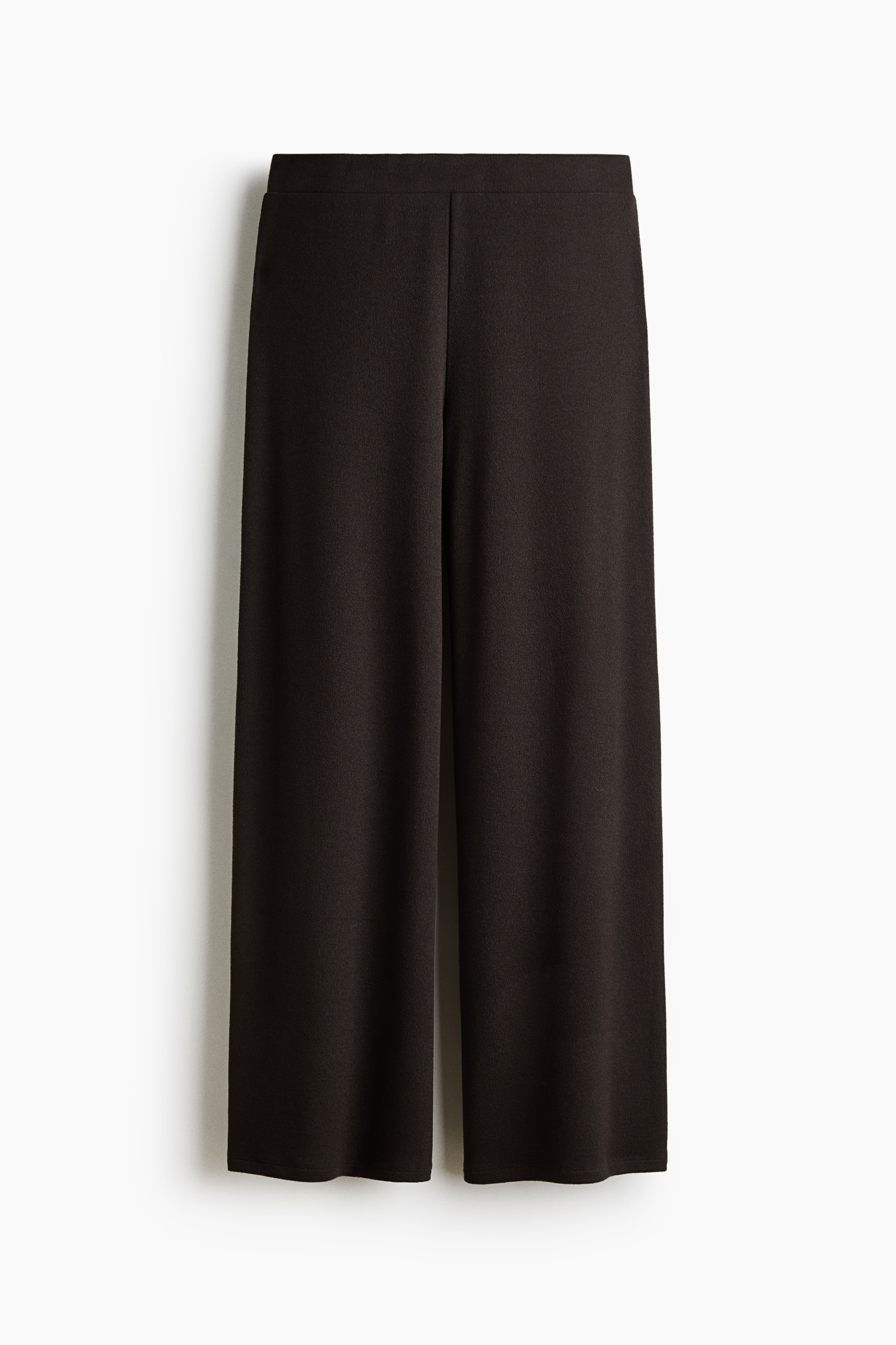 Loose-fit pull-on trousers - Dark brown/Dark blue/Greige