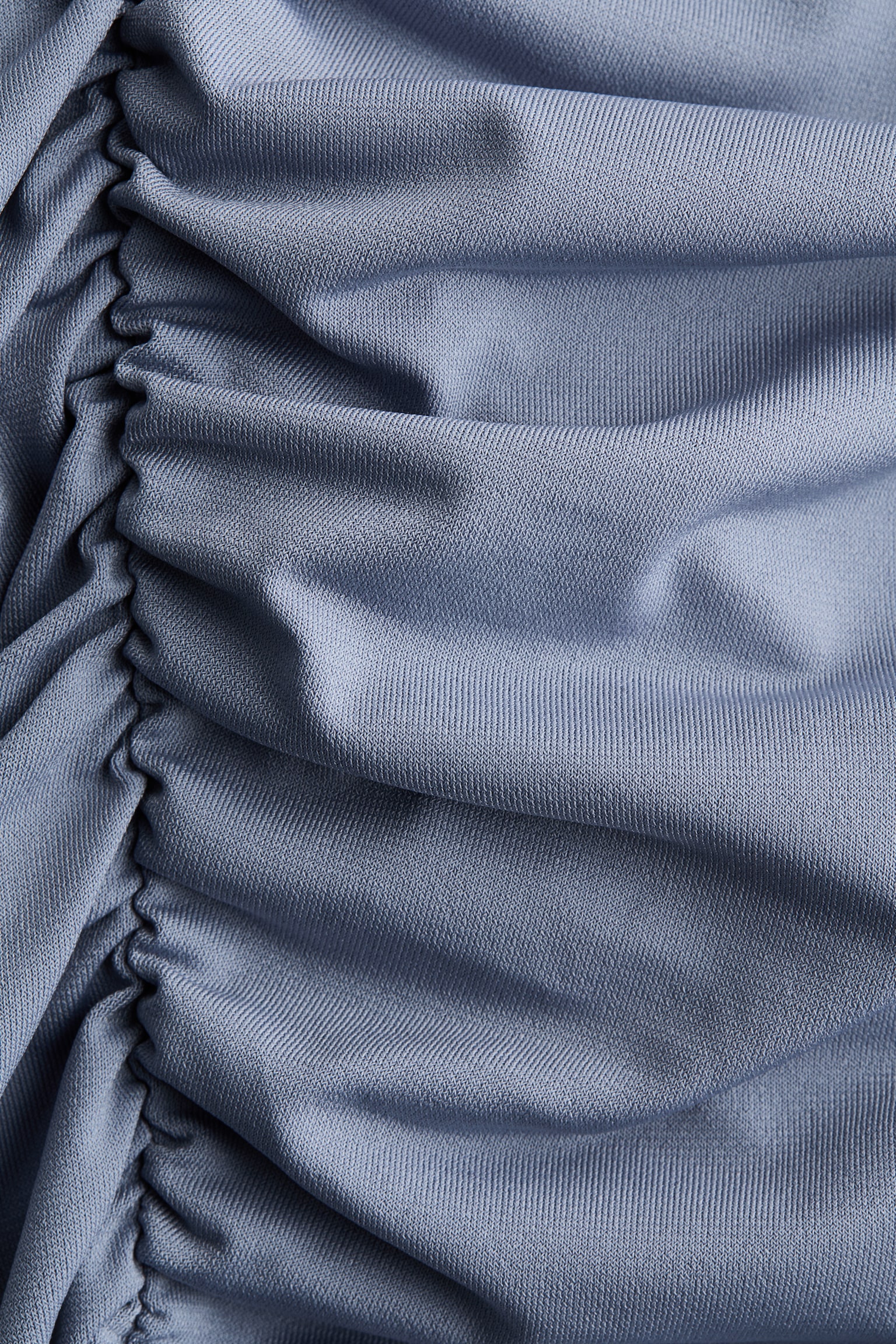 Женское платье H&M Mama Draped Maxi, цвет: Пыльный синий — фото 6