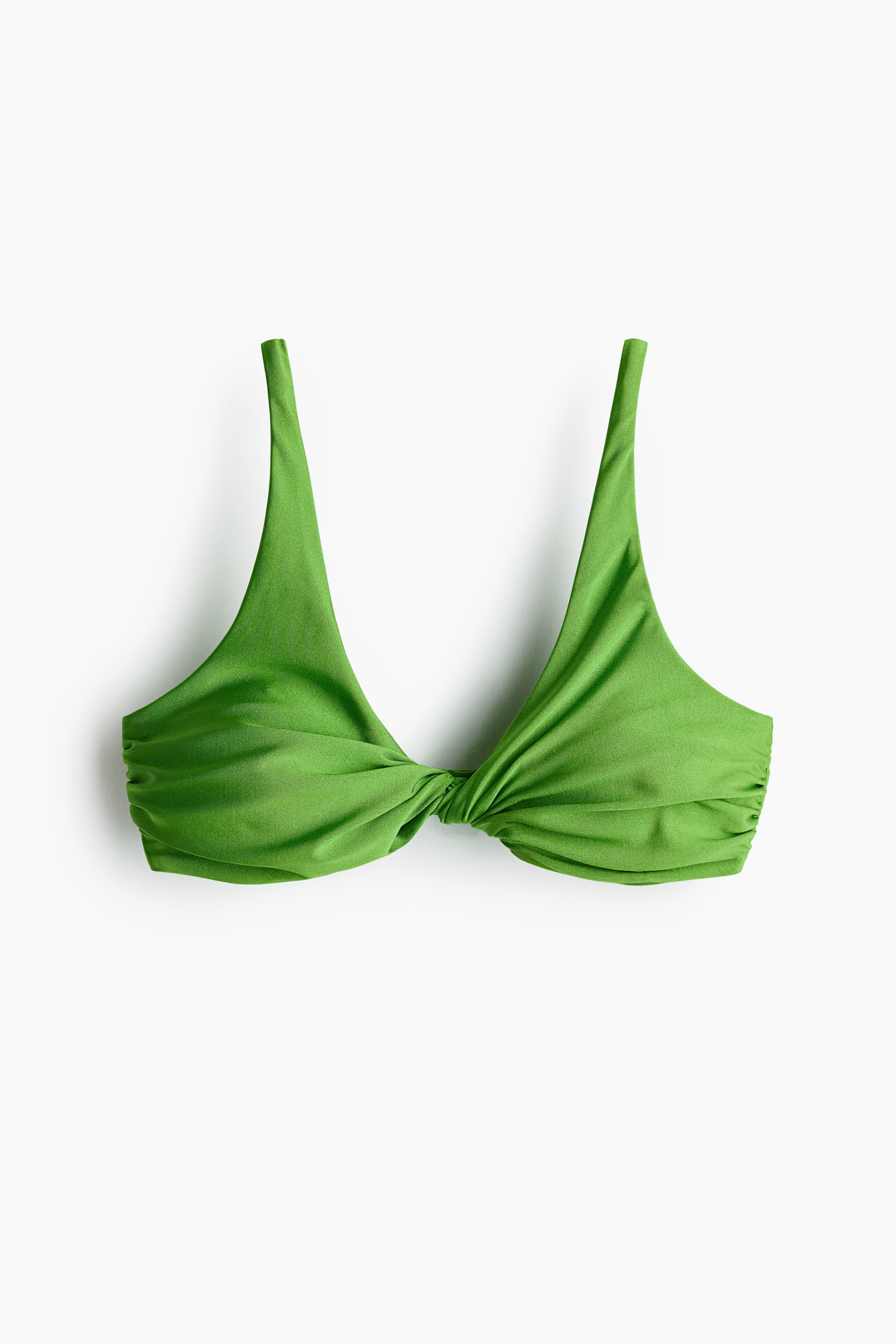 Haut de bikini coussiné - Vert vif