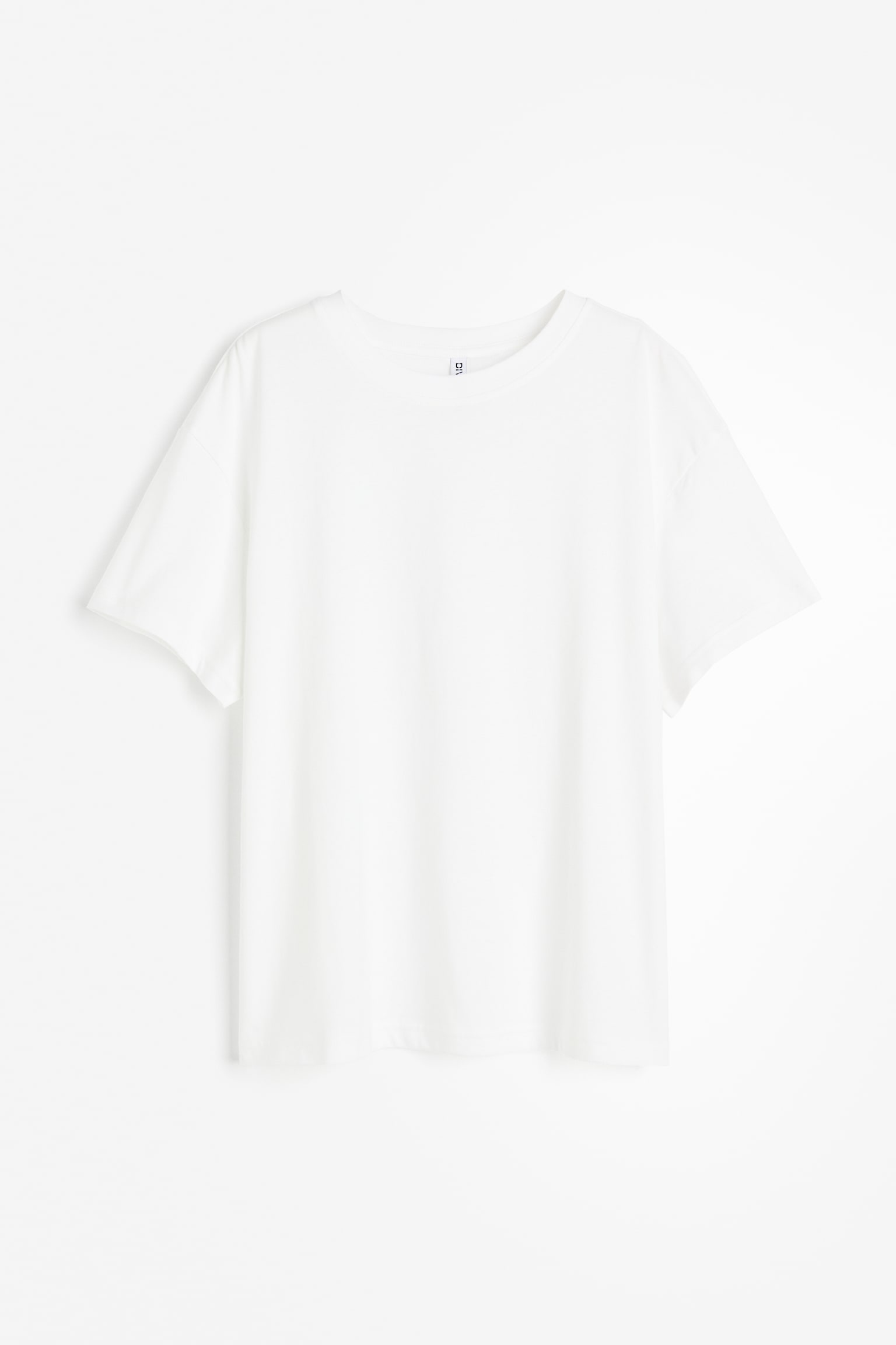 T-shirt oversize - Blanc/Noir/Gris clair/Turquoise clair/Vert kaki foncé/Gris foncé/Beige clair - 2