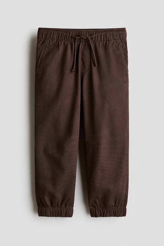 Детские брюки H&M Cotton Twill Joggers