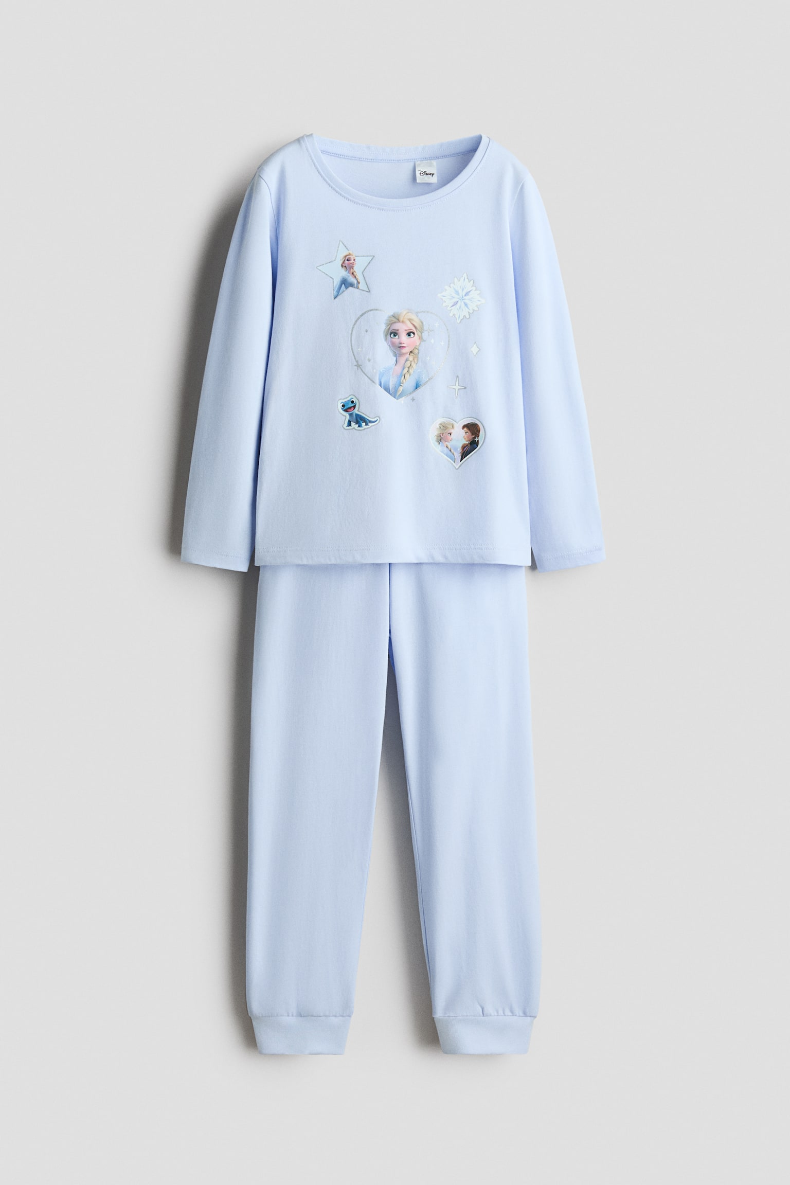 Printed cotton pyjamas - Light blue/Frozen/Light pink/Hello Kitty/Pale purple/Lilo & Stitch/Light pink/CapyFun/Lilac/PAW Patrol/Ivory/Disney Princesses