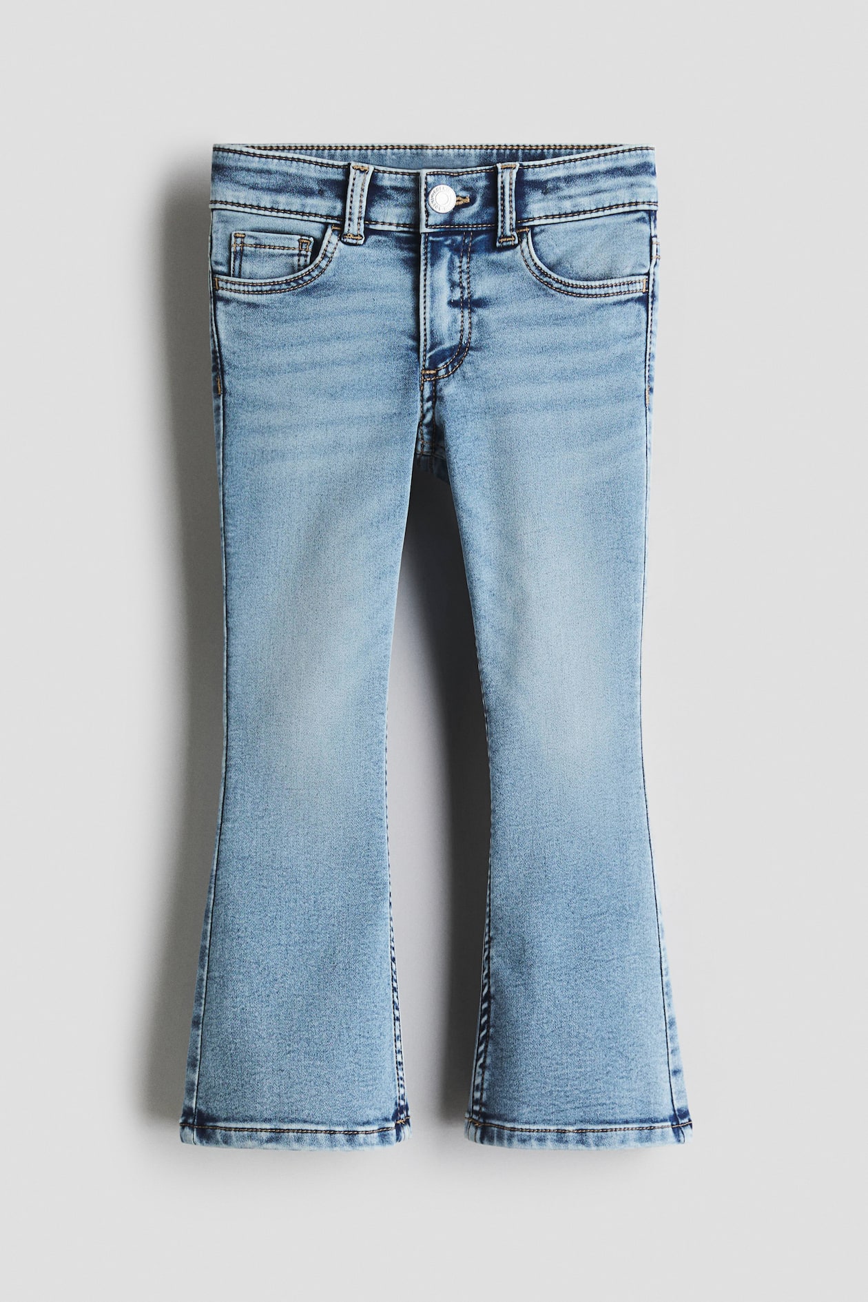 Super Soft Flared Leg Jeans Denim blue Kids H&M IN