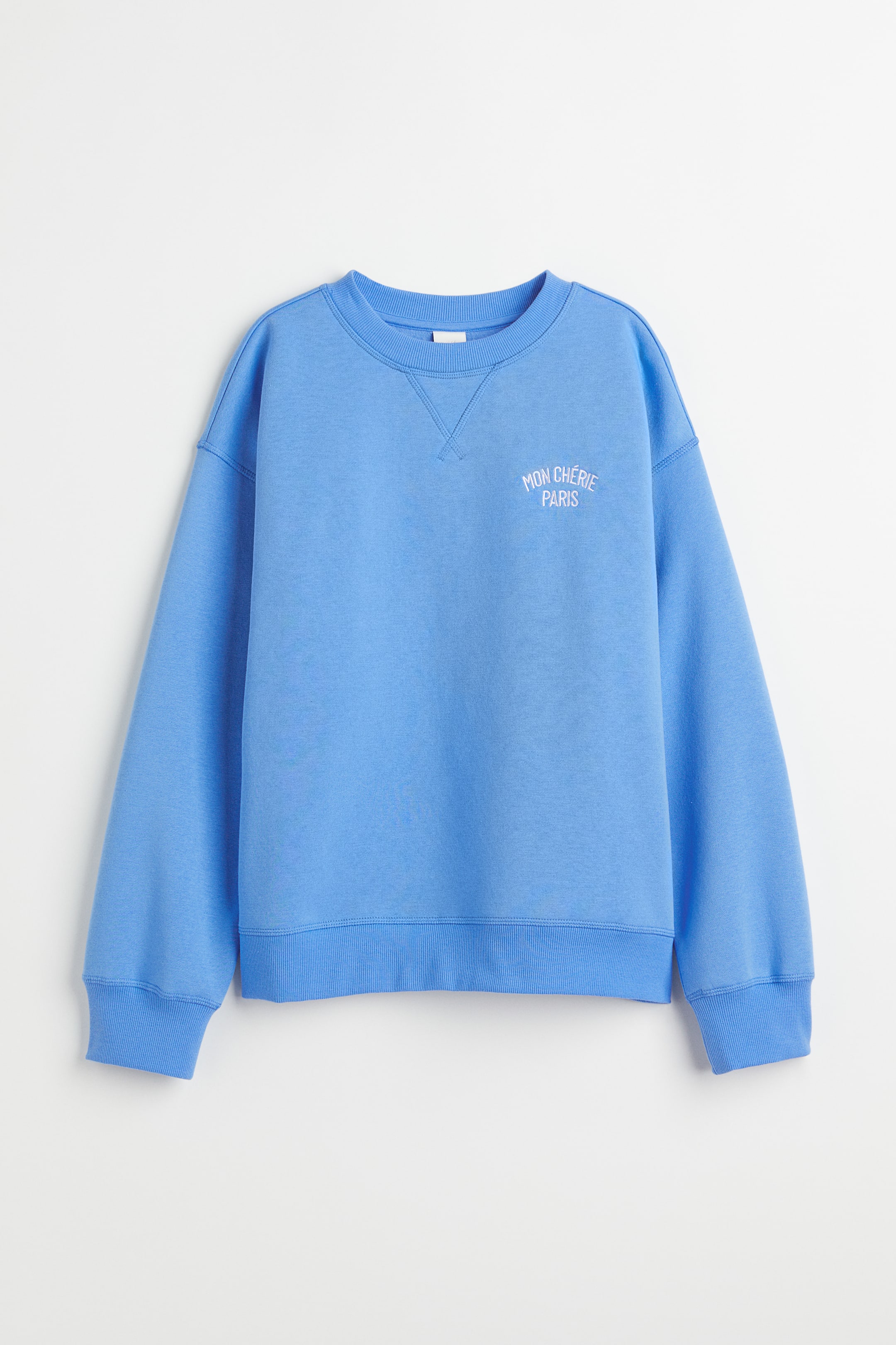 הצגת תמונה גדולה יותר: סווטשירט - כחול/Mon Chérie Paris - Ladies | H&M IL 1