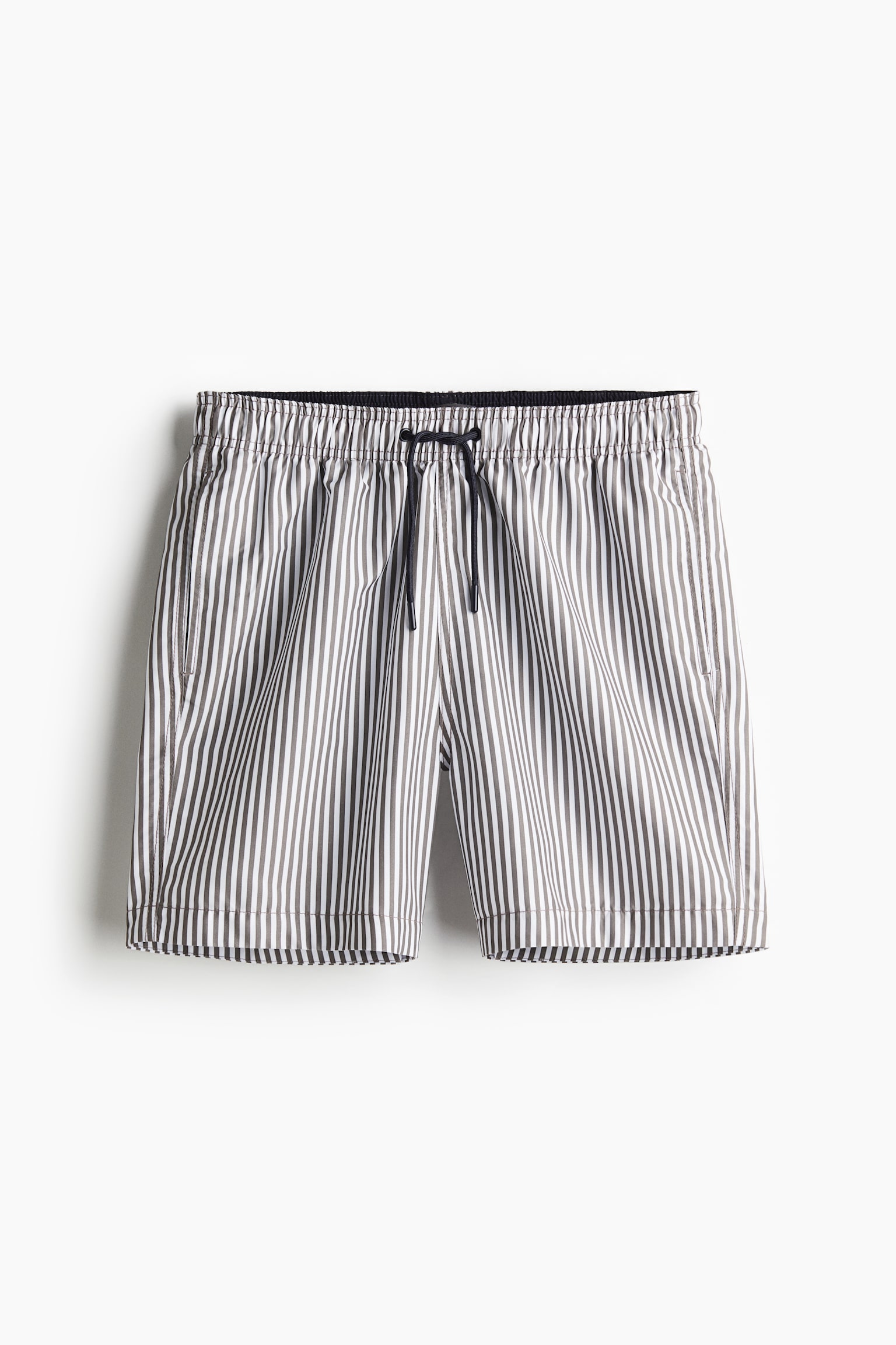 Patterned swim shorts - Grey/Striped/Beige/Striped/Light blue/Patterned/Light blue/Patterned/Beige/Patterned/Light blue/Patterned/Black/Seashells - 1