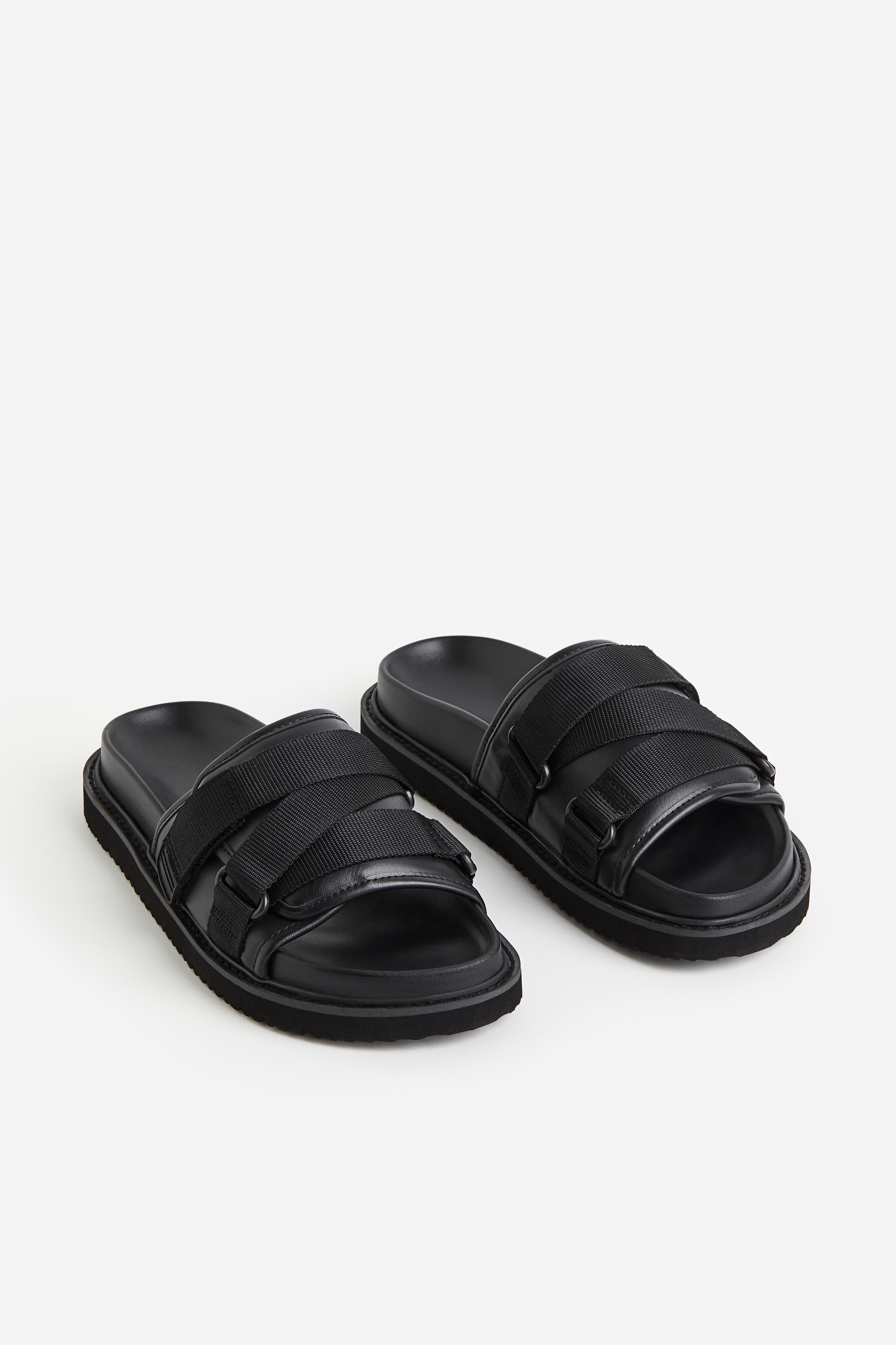 Men's Black Slides | H&M SG