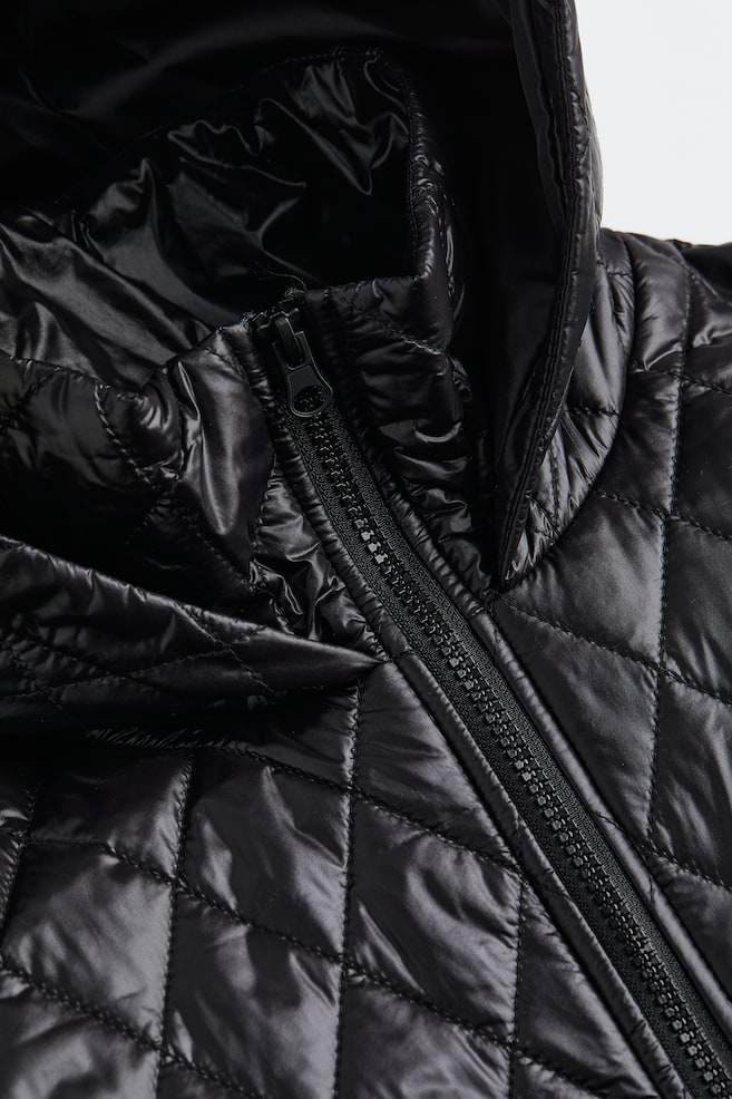 Quilted ski suit - Black/White - 5