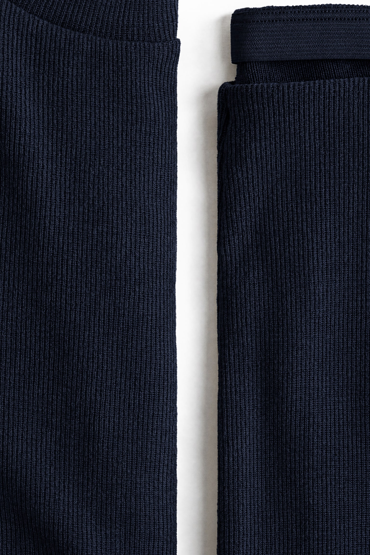 Женские комплекты H&M Mama 3-Piece Ribbed Jersey Set, цвет: Тёмно-синий — фото 7