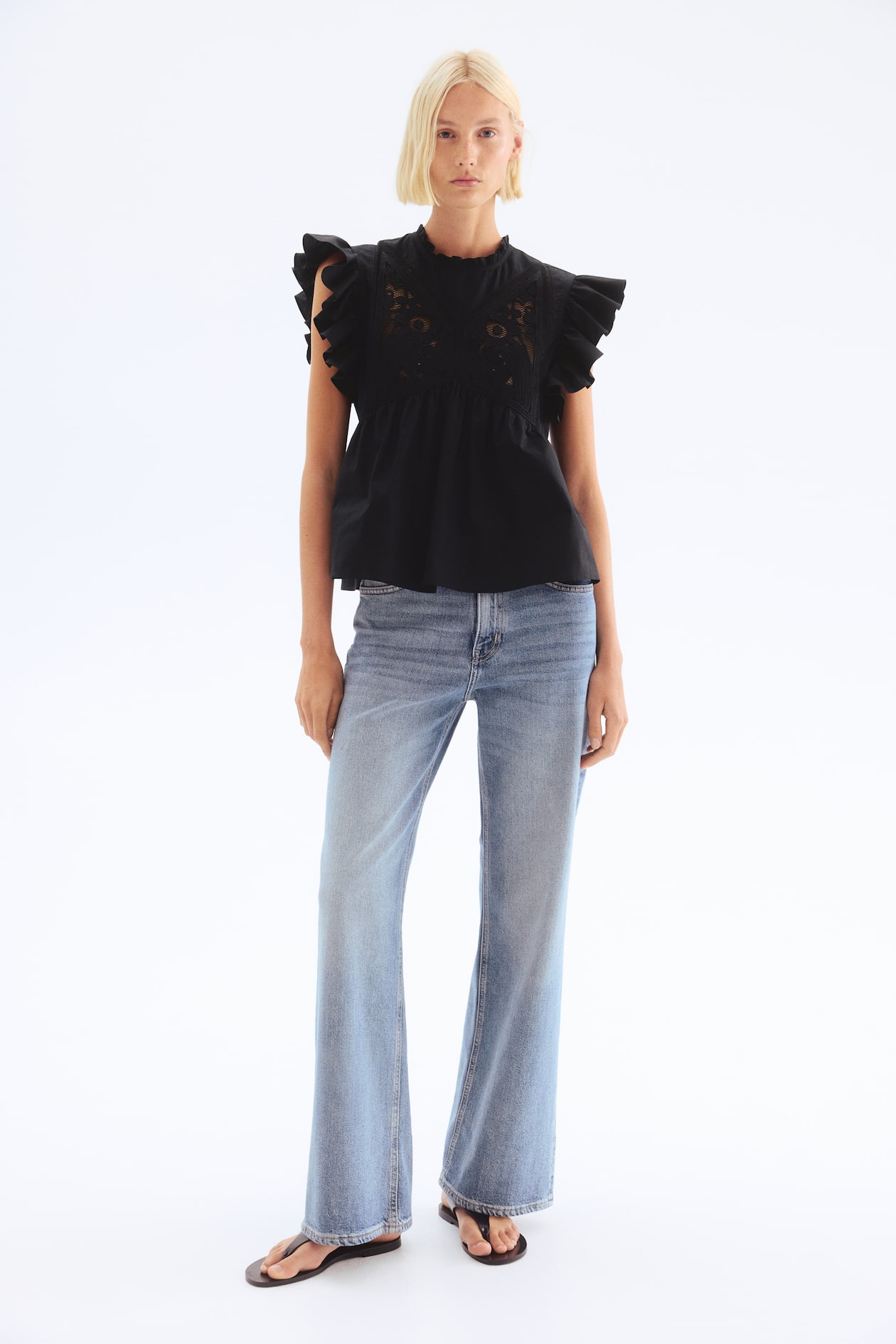Embroidered Cotton Blouse - image 4
