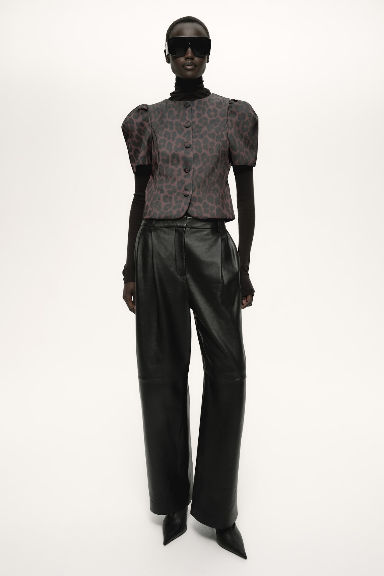 Puff-Sleeved Blouse - image 3