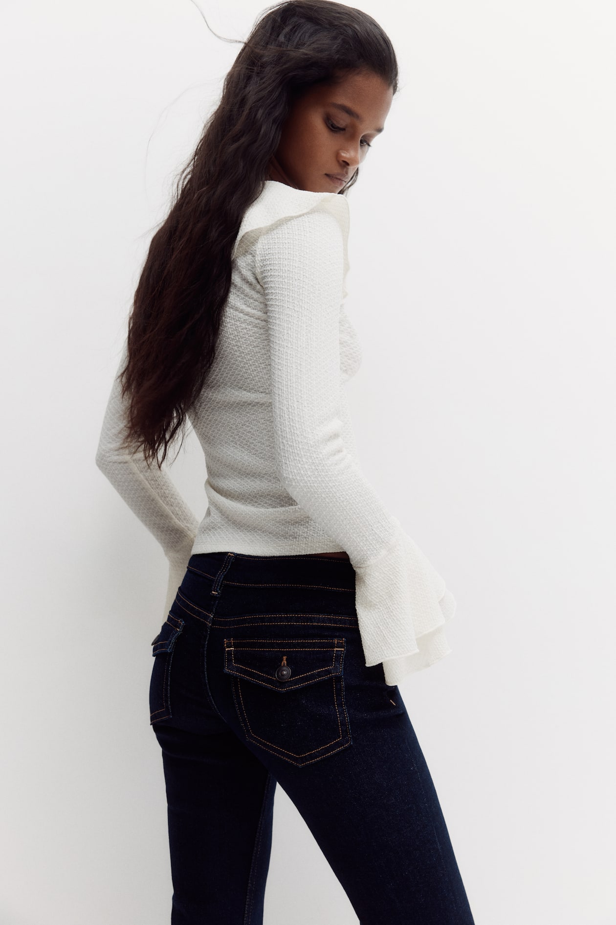 Flared Low Jeans - image 5