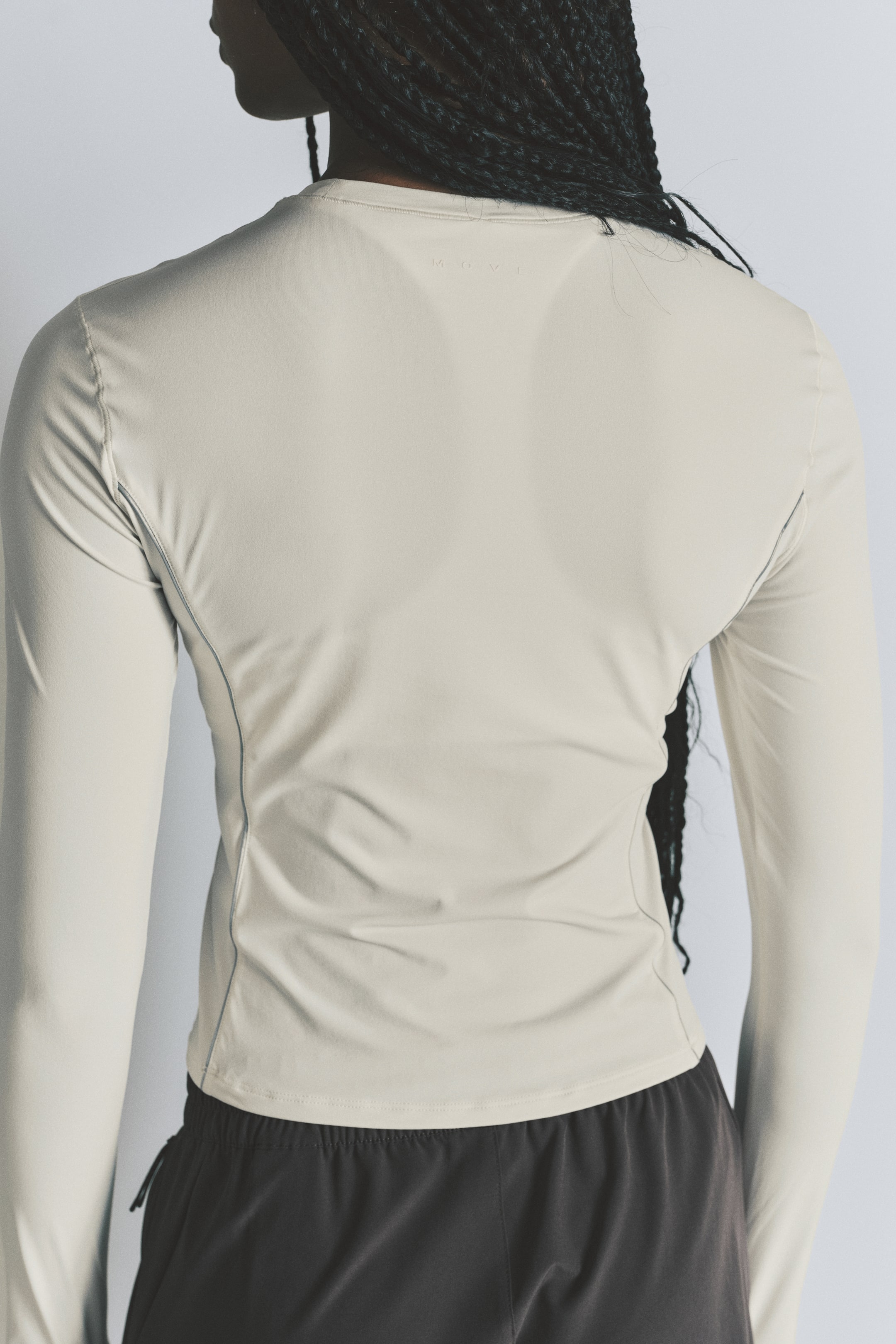 Slim-Fit Reflective Sports Top with CoolMove™