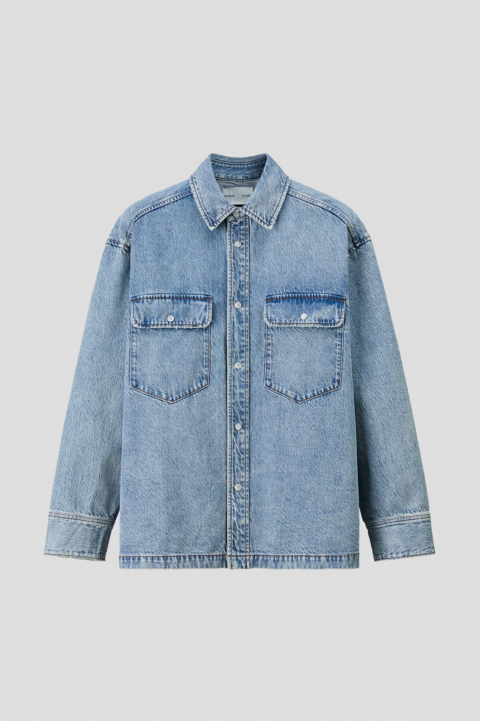 Regular Fit Denim shirt - Denim blue - 2