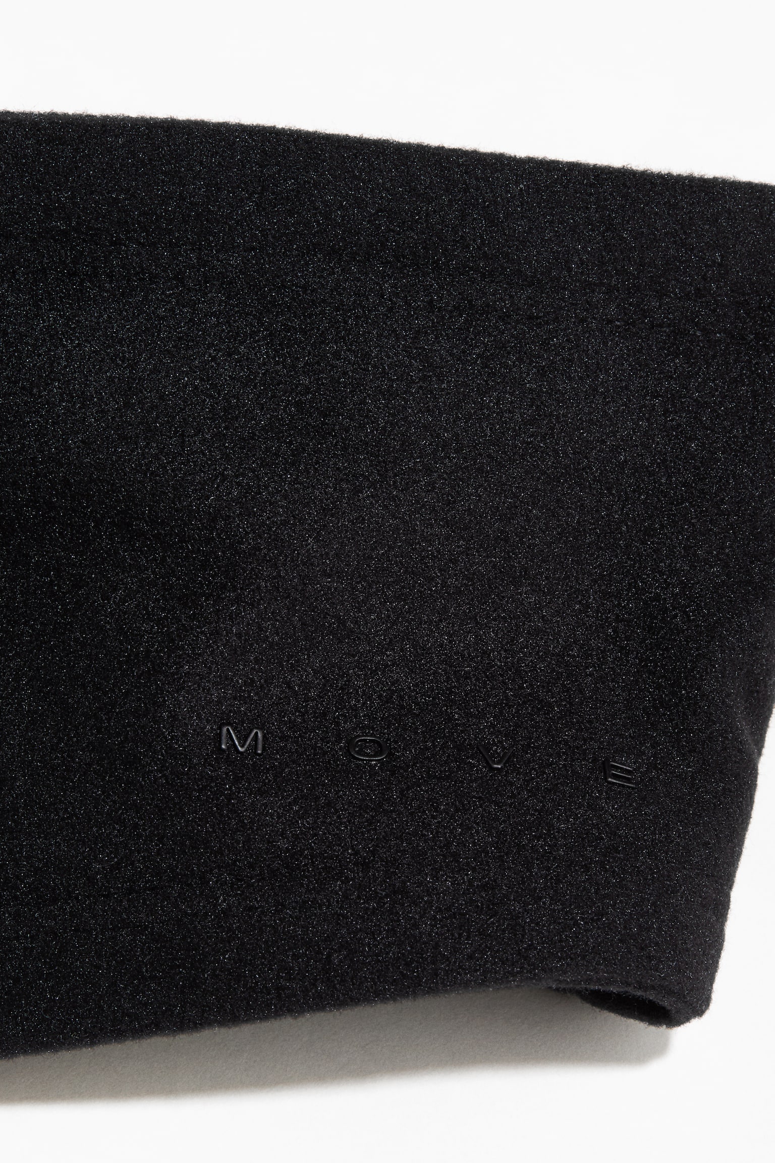 Женские аксессуары для волос H&M Fleece Sports Headband, цвет: Чёрный — фото 2