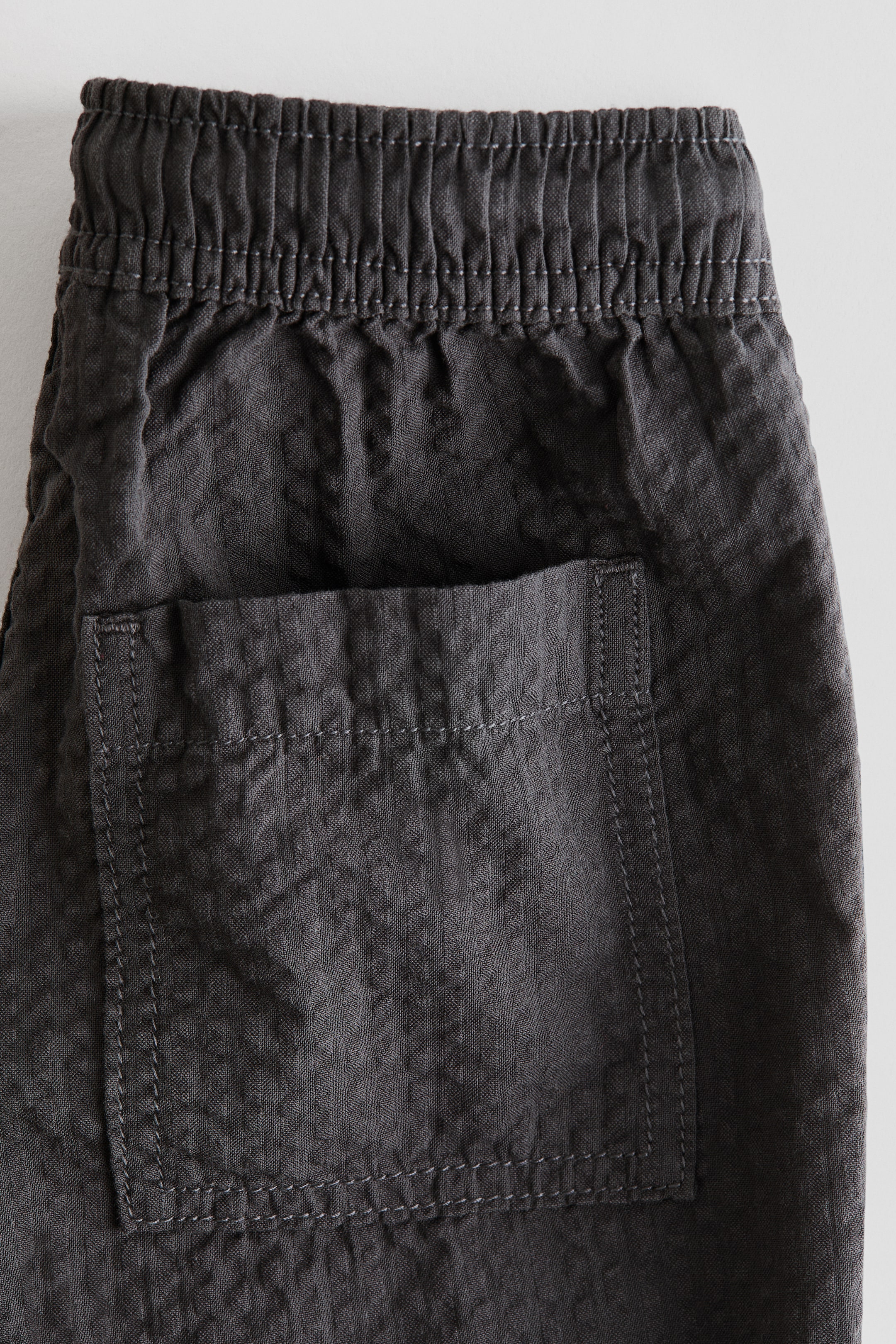 Детские брюки H&M Cotton Seersucker Pants — фото 5