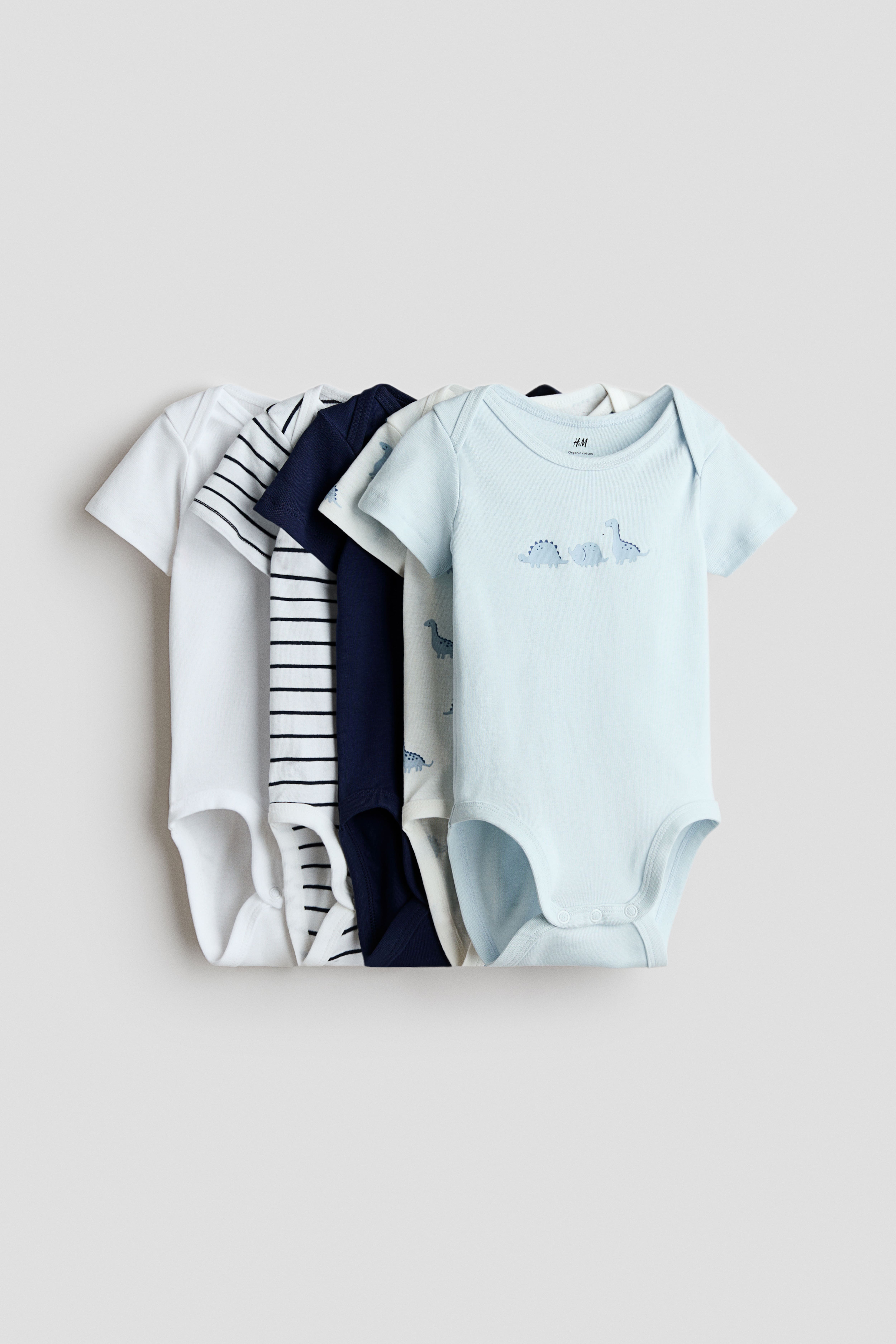 5-pack Cotton Bodysuits