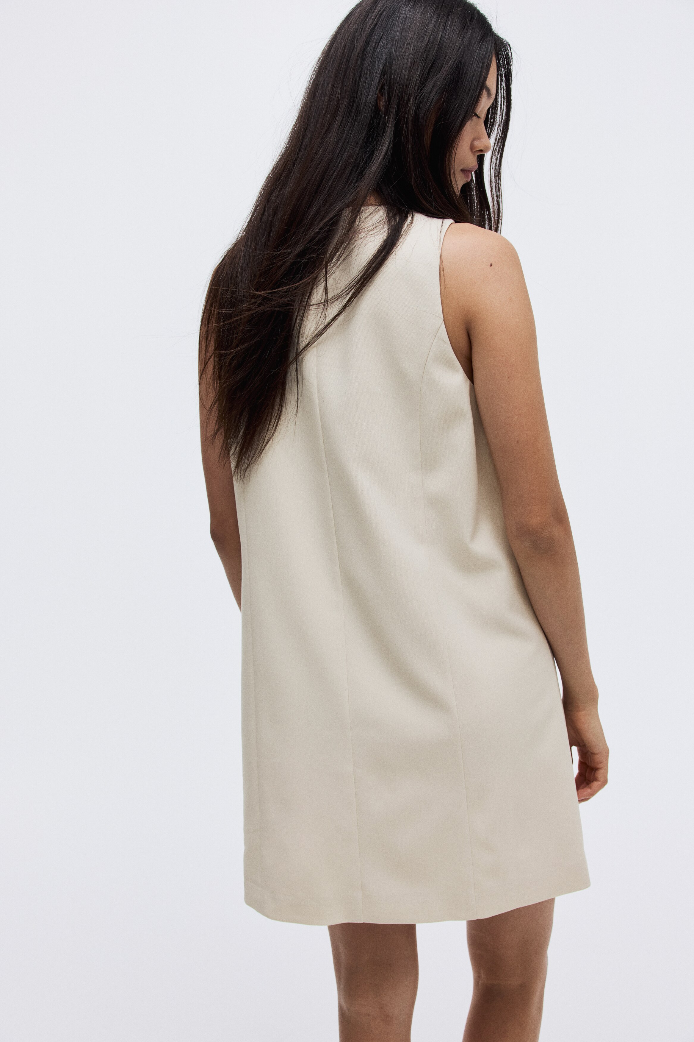 A-line waistcoat dress