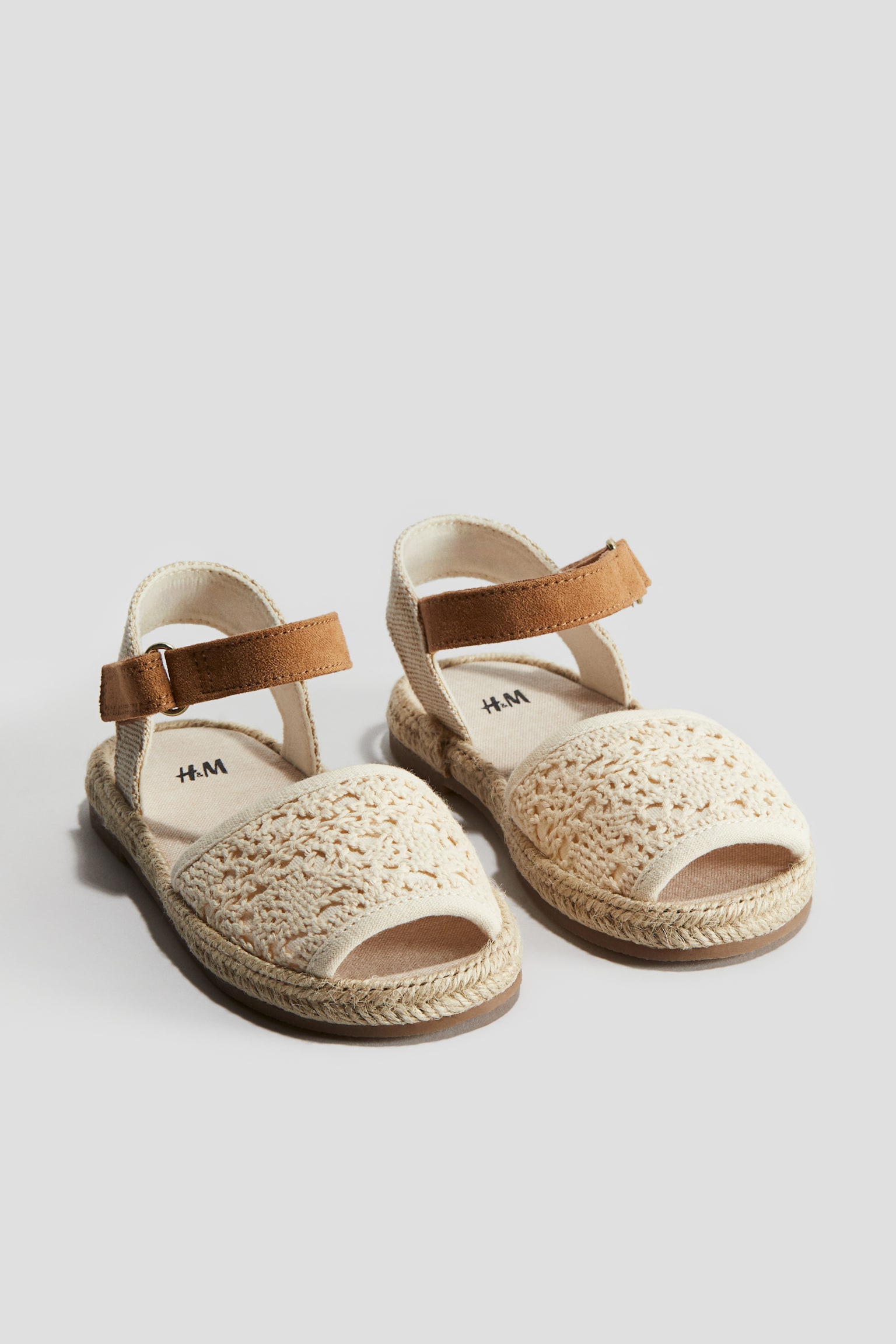 Sandals - Natural white/Brown - 1