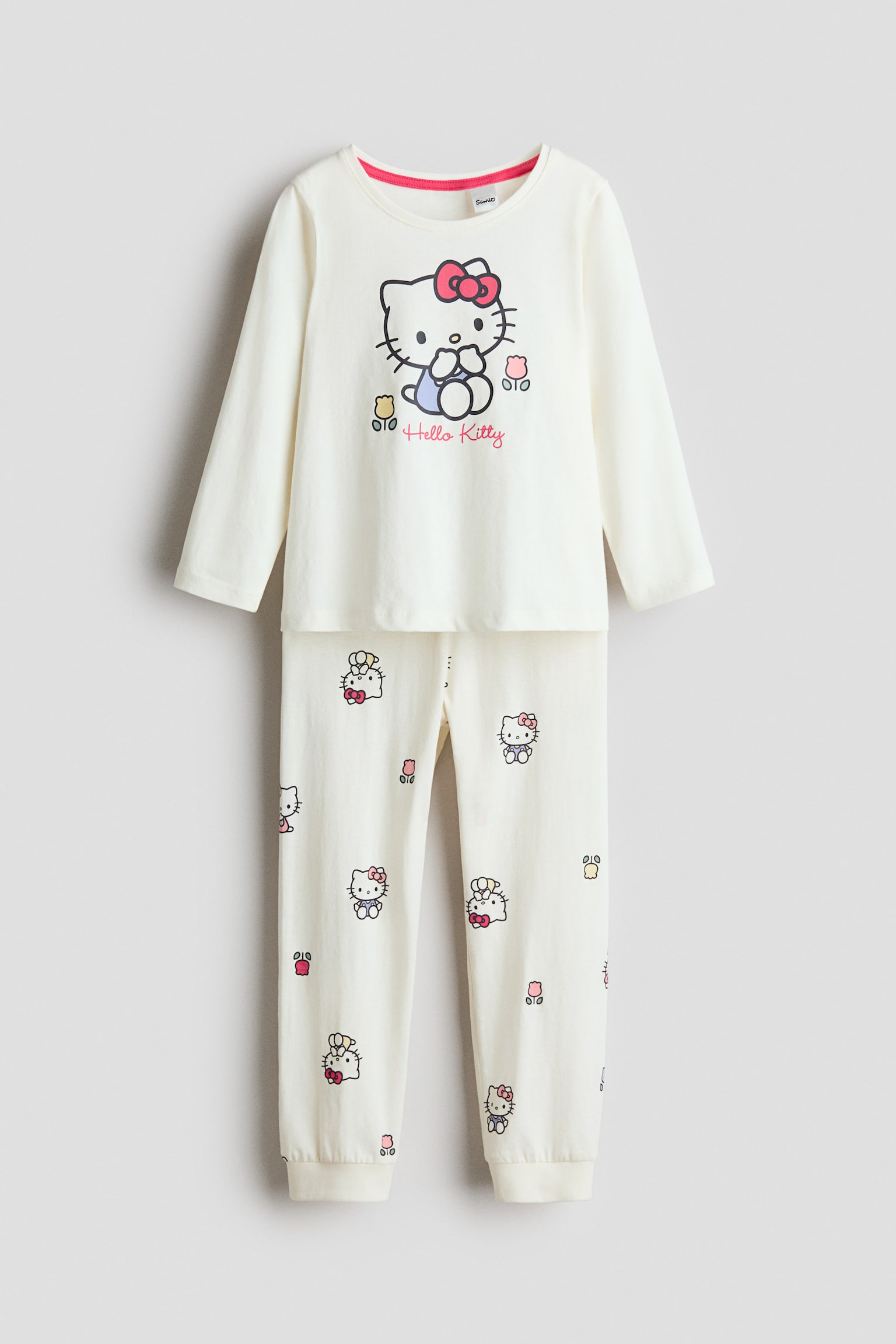 Jersey pyjamas - Cream/Hello Kitty/Pink/Minnie Mouse/Light purple/Disney princesses/Light pink/Squishmallows/Pink/Minnie Mouse/Light blue/Lilo & Stitch/Light purple/Gabby's Dollhouse/Light blue/Frozen/Light pink/Hello Kitty/White/Hello Kitty