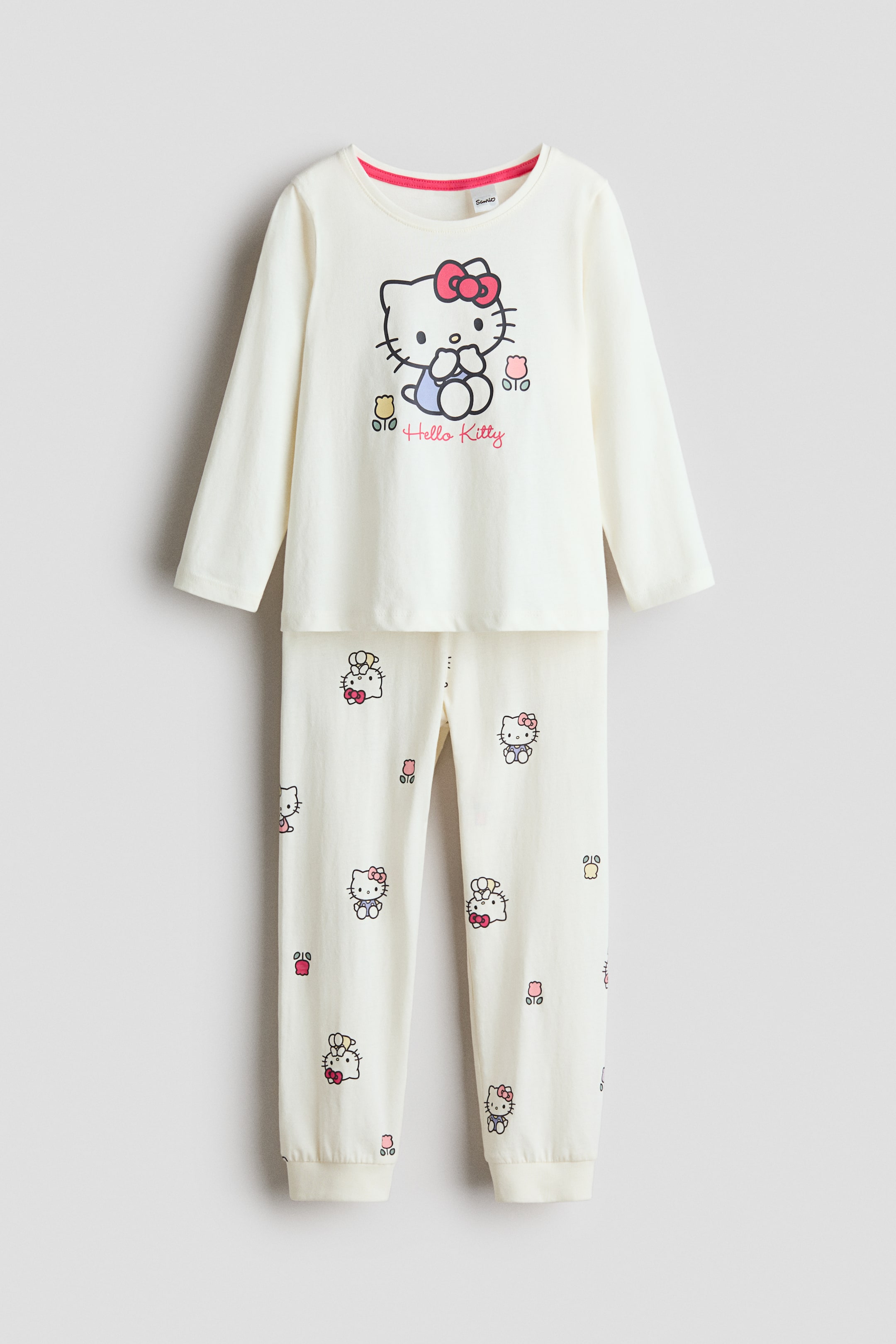 View larger image: Jersey pyjamas - Cream/Hello Kitty - Kids | H&M IN 1