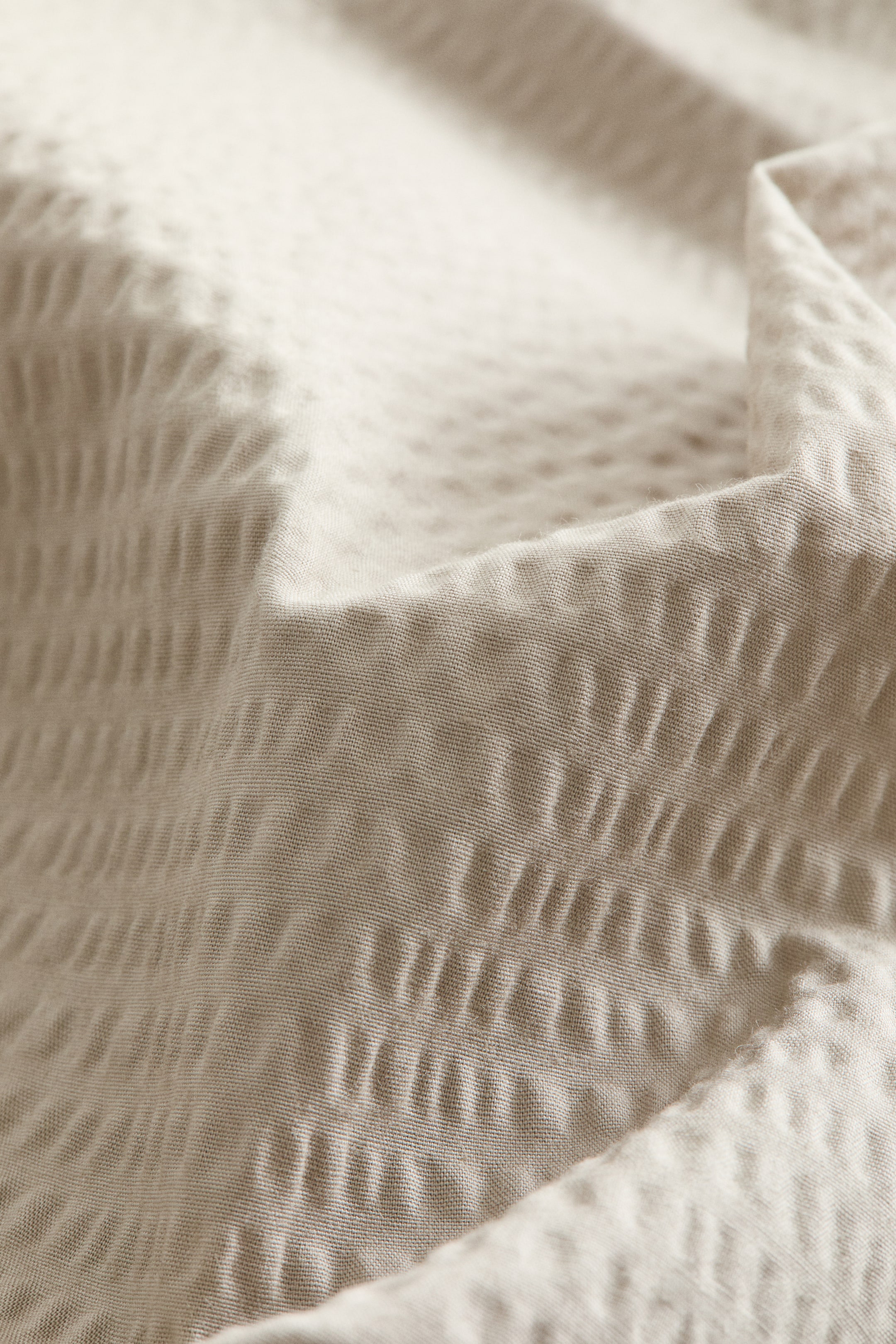 Cotton Seersucker Pillowcase