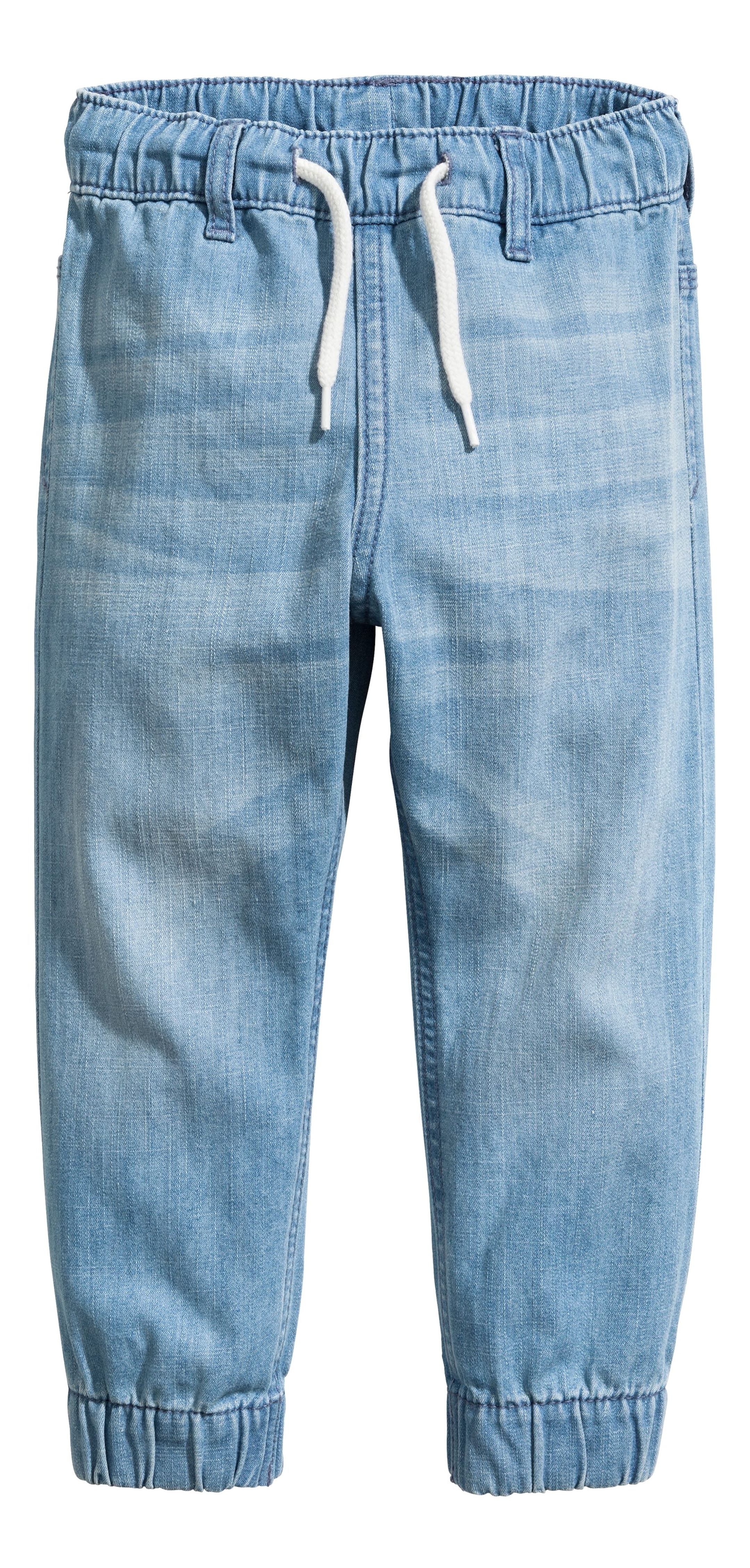 View larger image: Denim joggers - Light denim blue - Kids | H&M GB 1