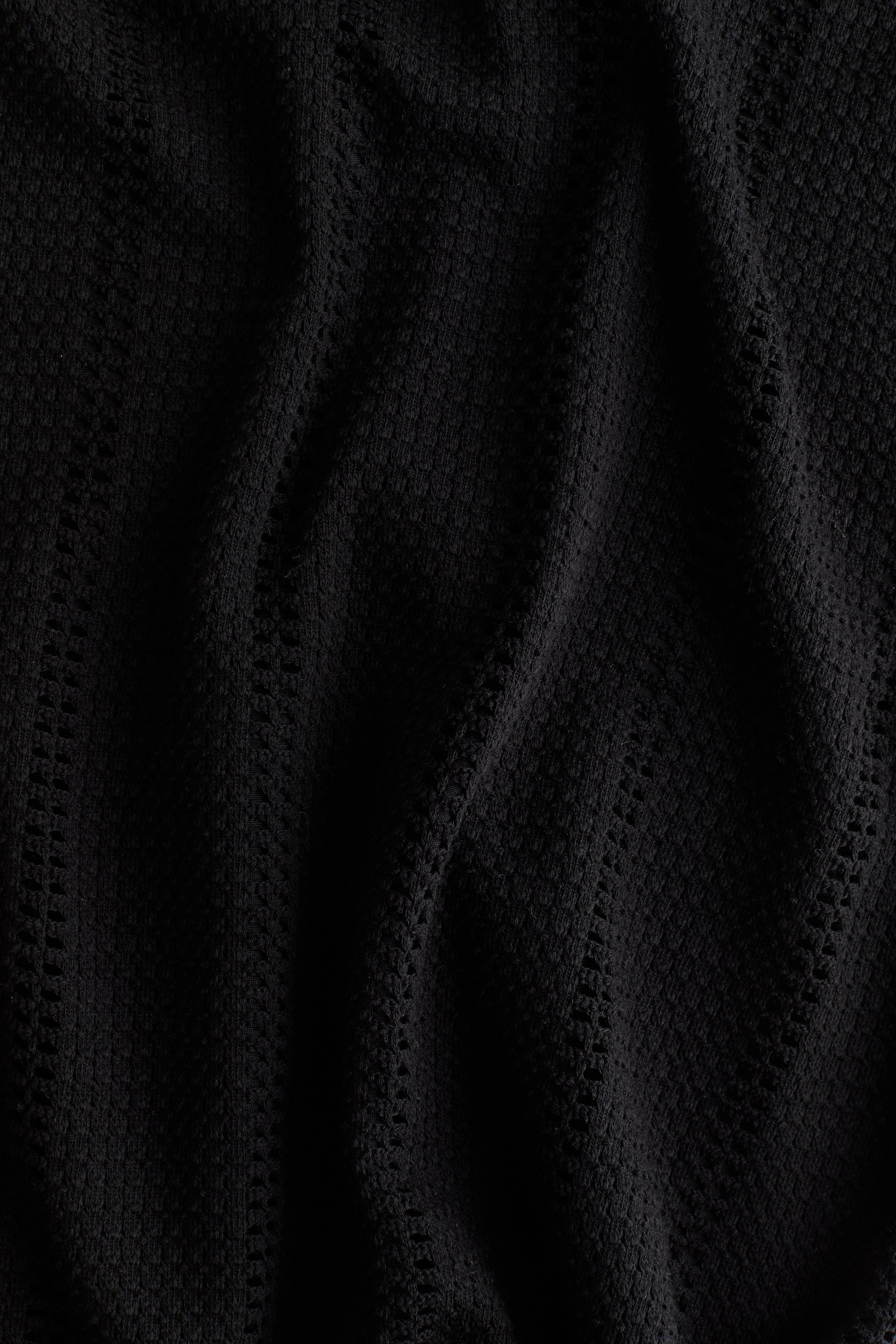 Xem ảnh lớn hơn: Váy dệt kim vân nổi - Màu đen - Ladies | H&M VN 6