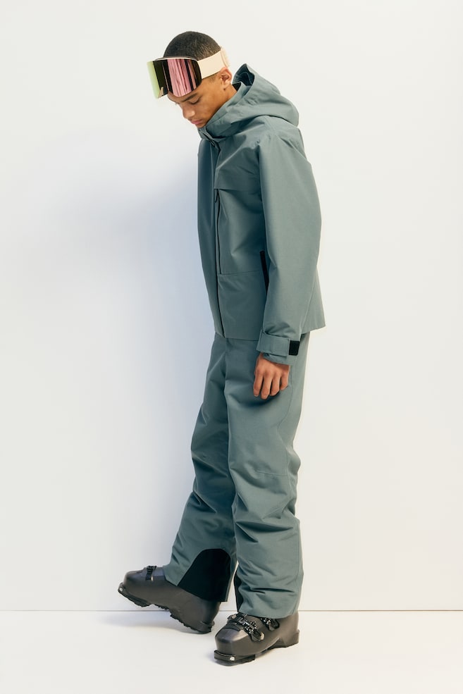 Ski trousers with StormMove™ - Dusty green/Black - 2