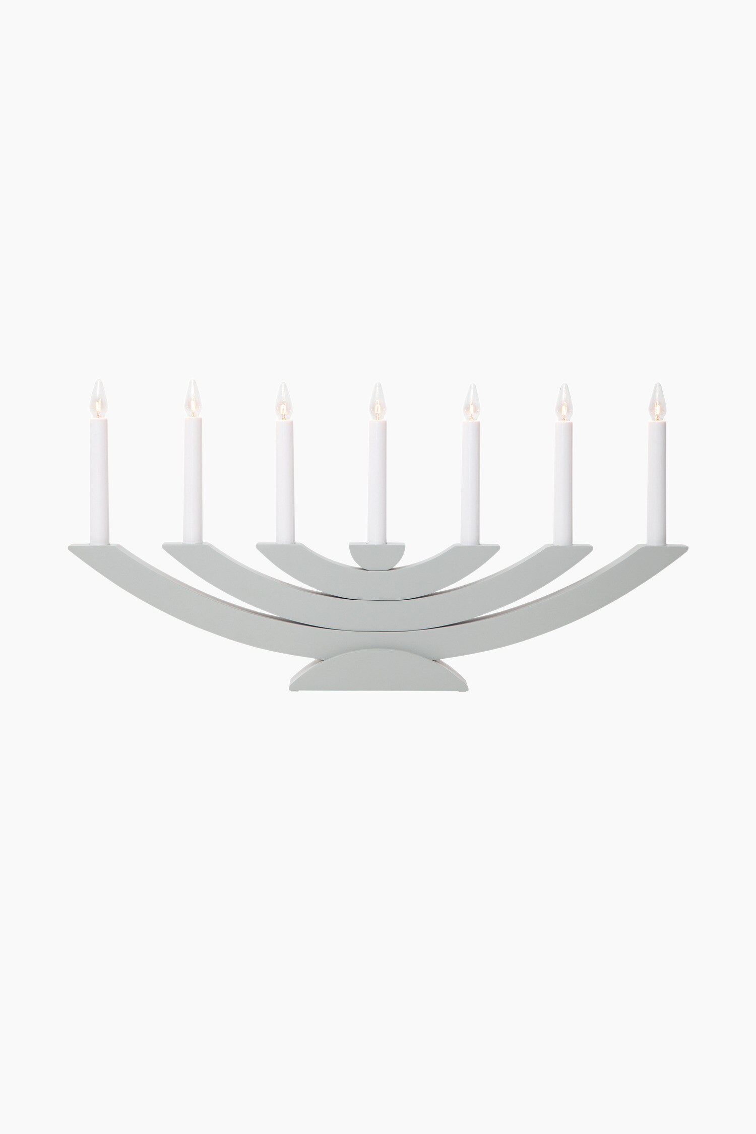 Star Trading - Candelabro Navida 30cm - Gris