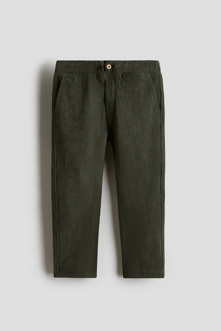 Pantalone od rebrastog velura