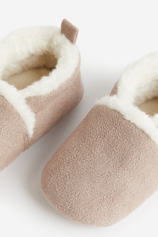 Soft slippers - Beige/Brown - 2