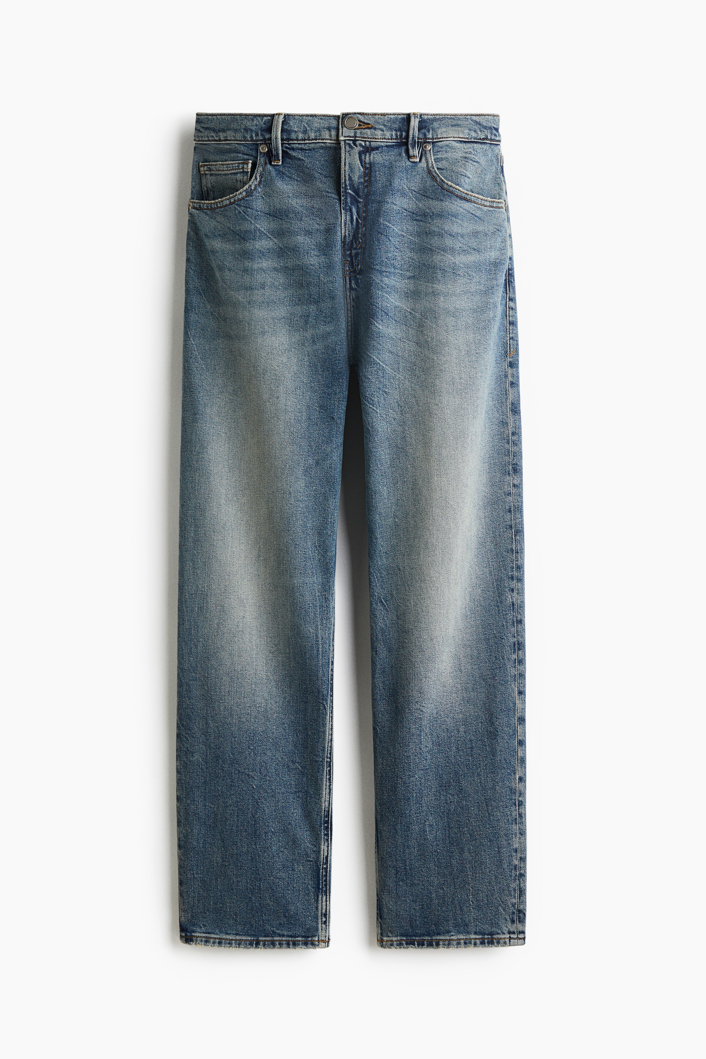 Dam - Indigo Good Standard Straight Jean - Size: 38  - H&M