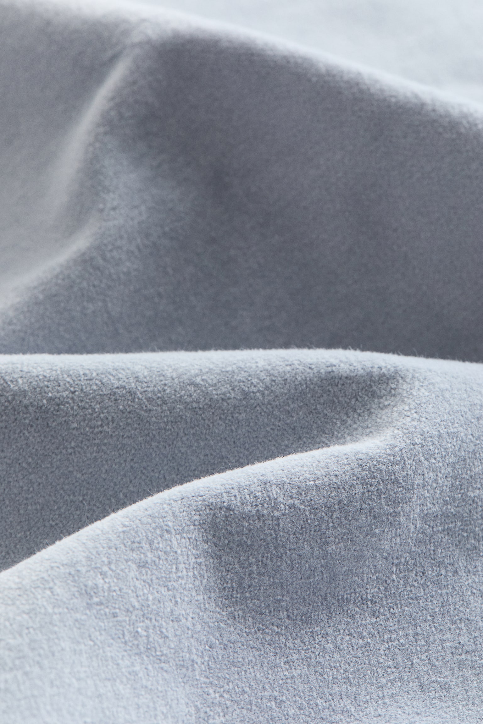 Cotton velvet cushion cover - Light dusty blue/Red/Dusty pink/Dark yellow/Khaki green/Light grey/Light dusty pink - 3