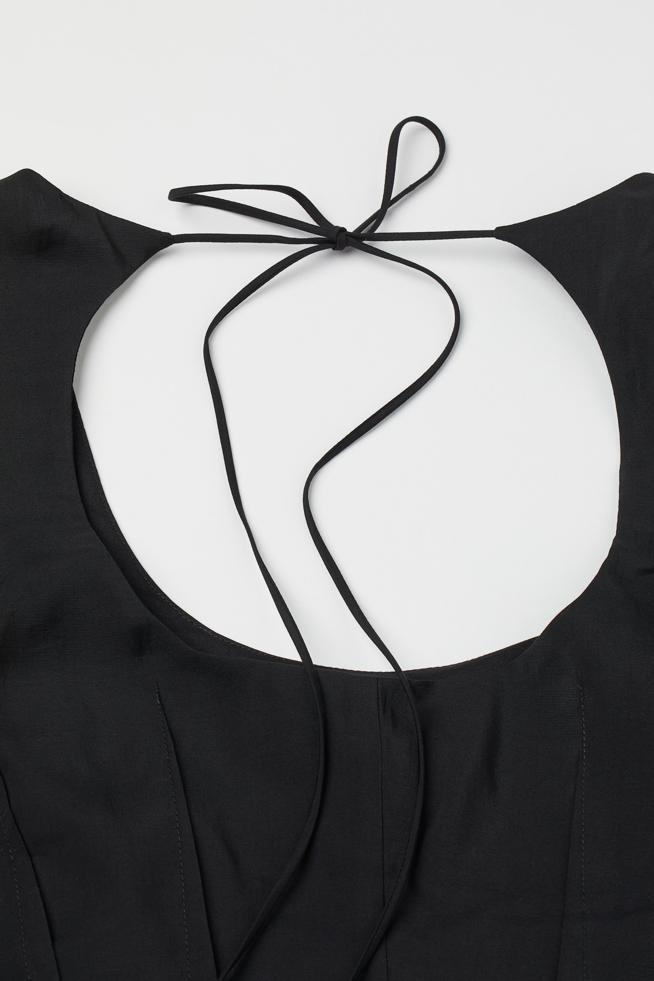 Zobacz większy obraz: Sukienka z lyocellem - Czarny - ONA | H&M PL 3