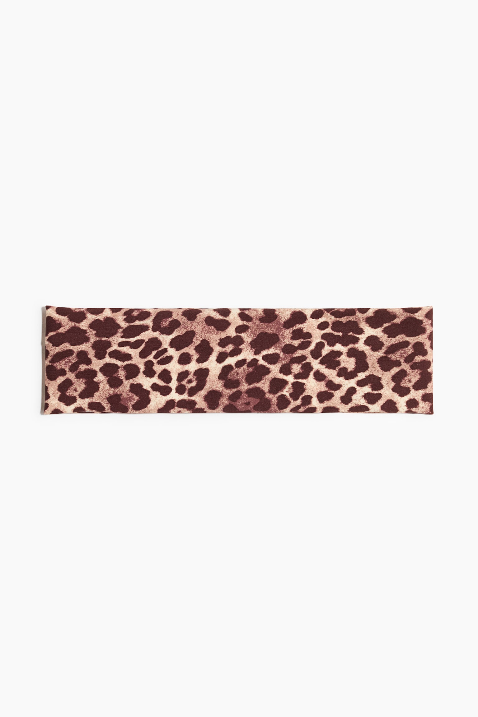 Haarband - Beige/Leopardenprint