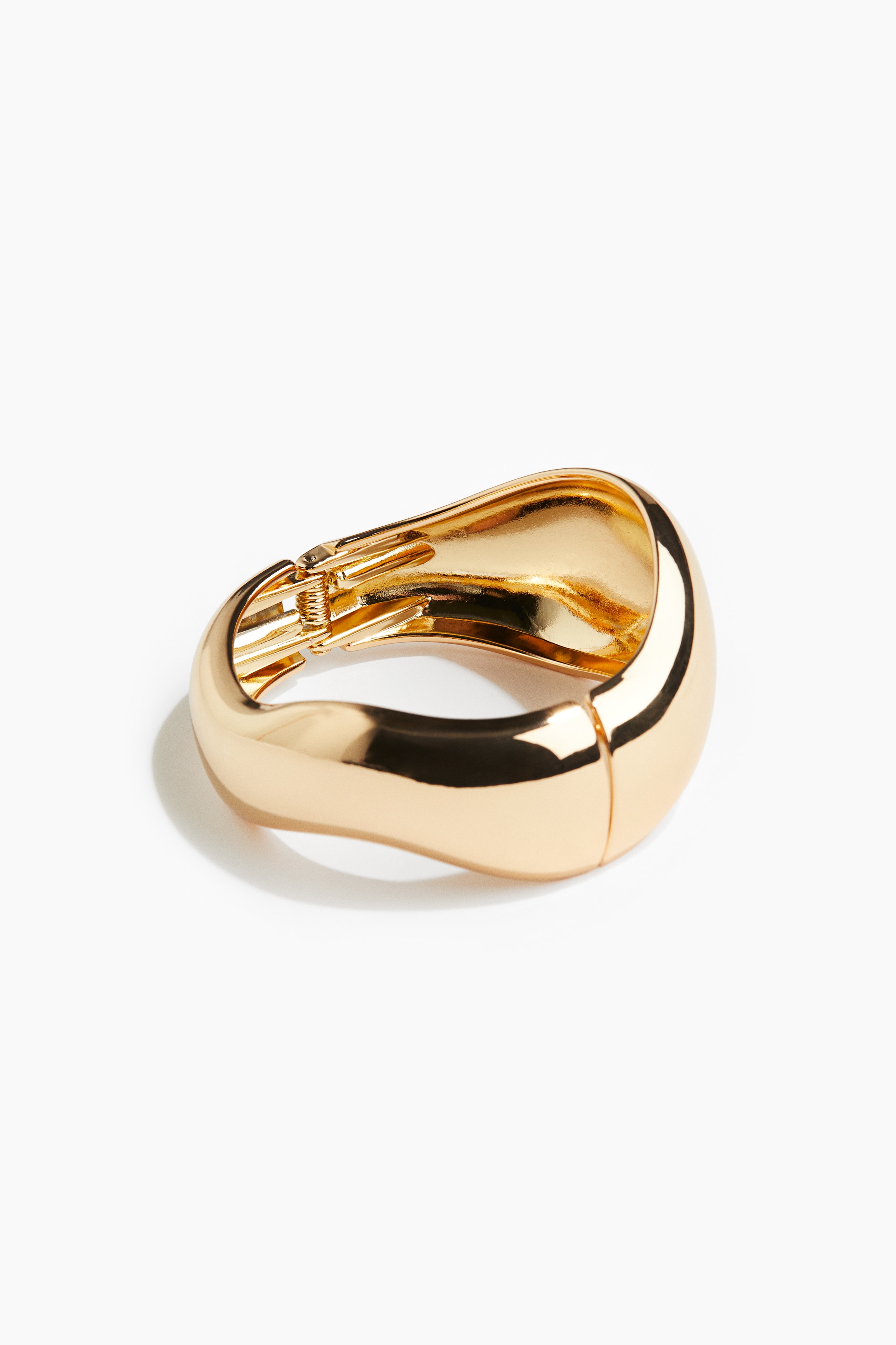 Chunky hinged bangle