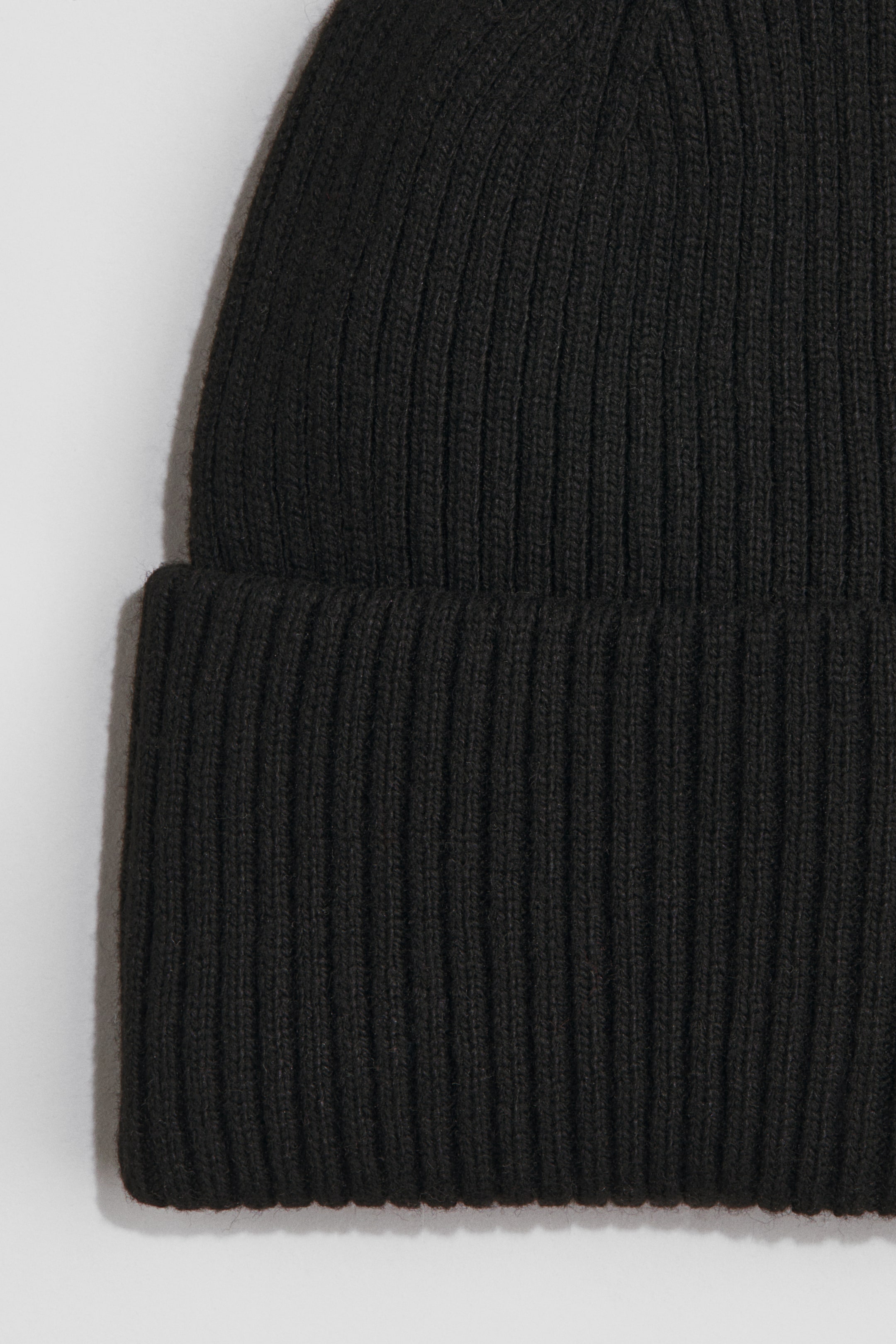 Rib-Knit Beanie