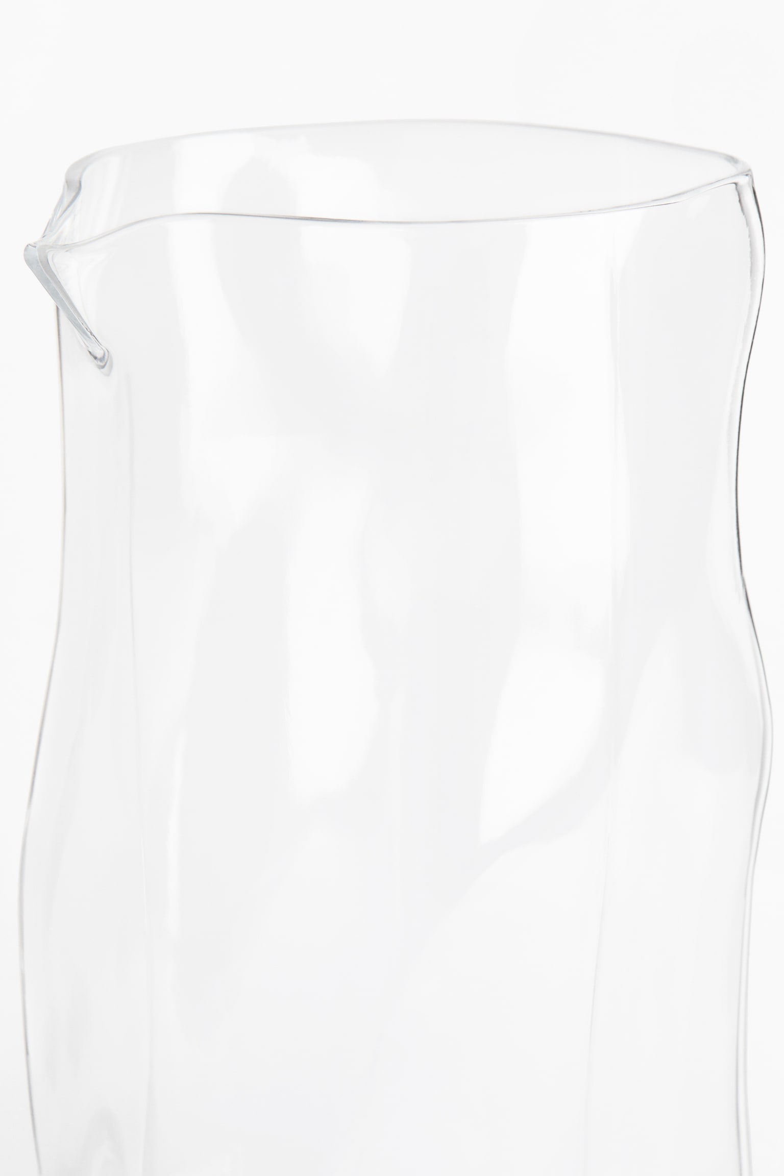 Irregular glass carafe - 3