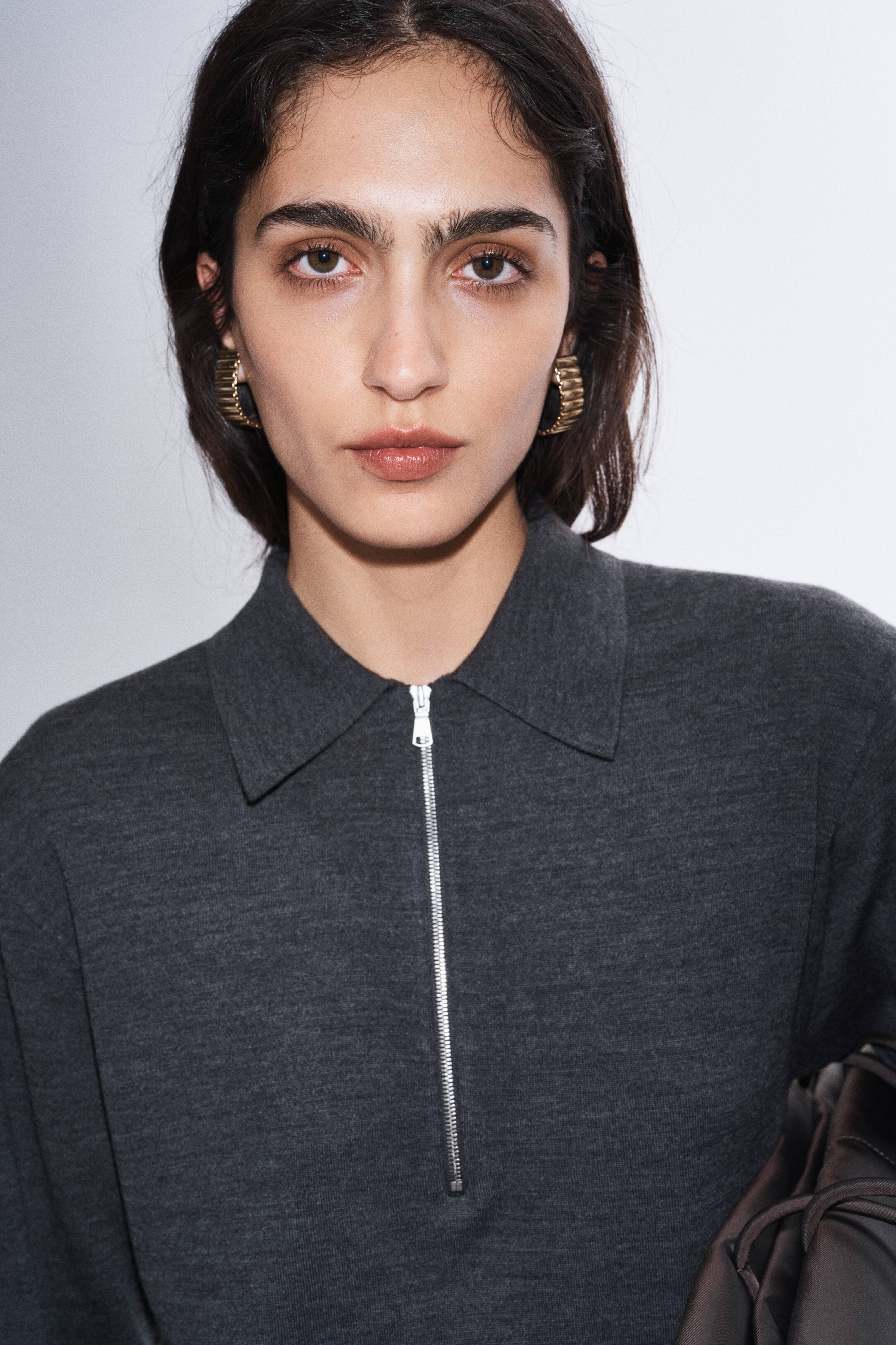 Fine-Knit Merino Wool Polo Shirt