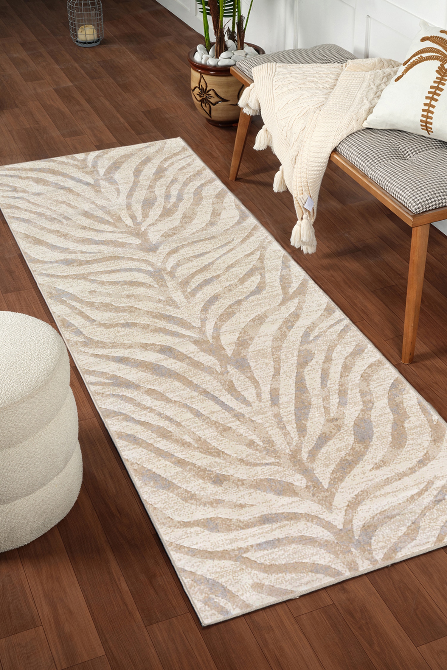 City Animal Print Zebra Boho Rug