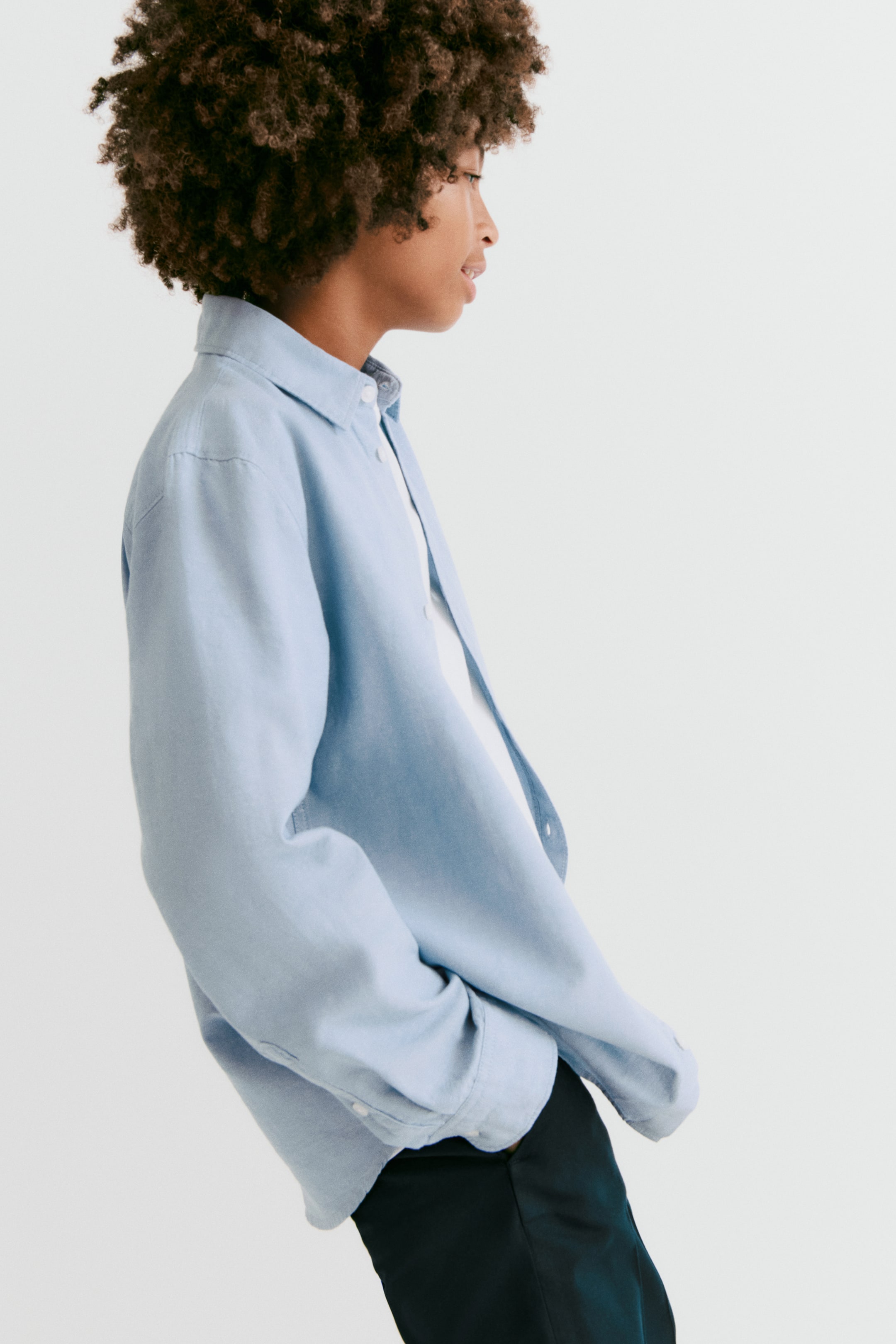 Детские рубашки H&M Cotton Shirt — фото 4