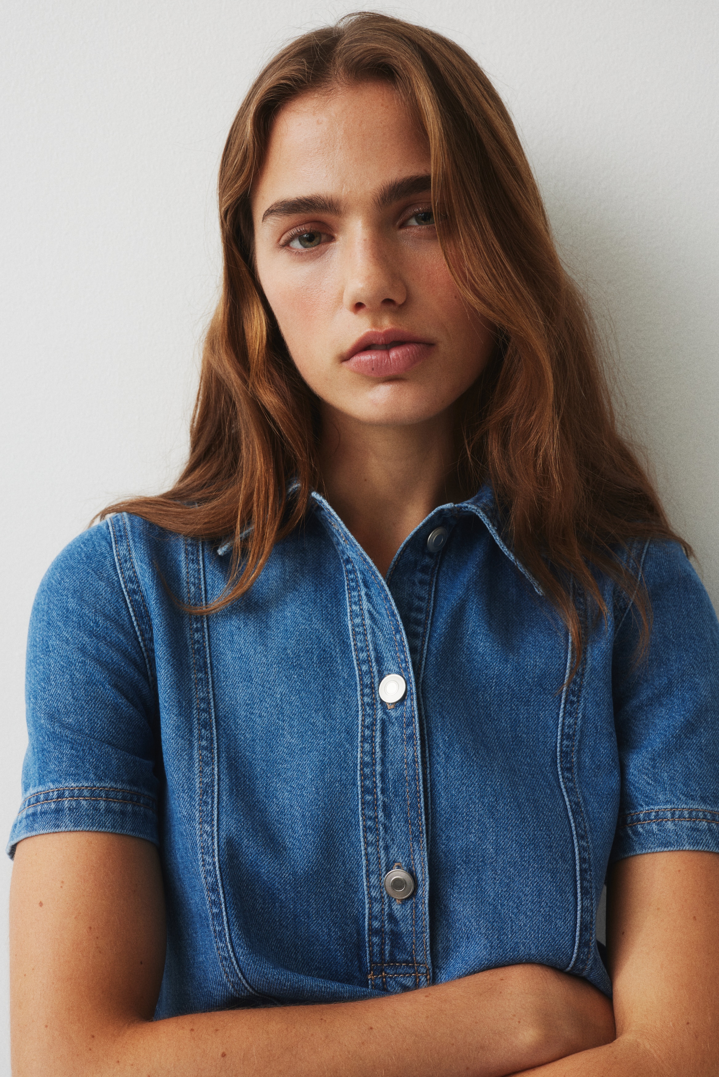 Denim dress