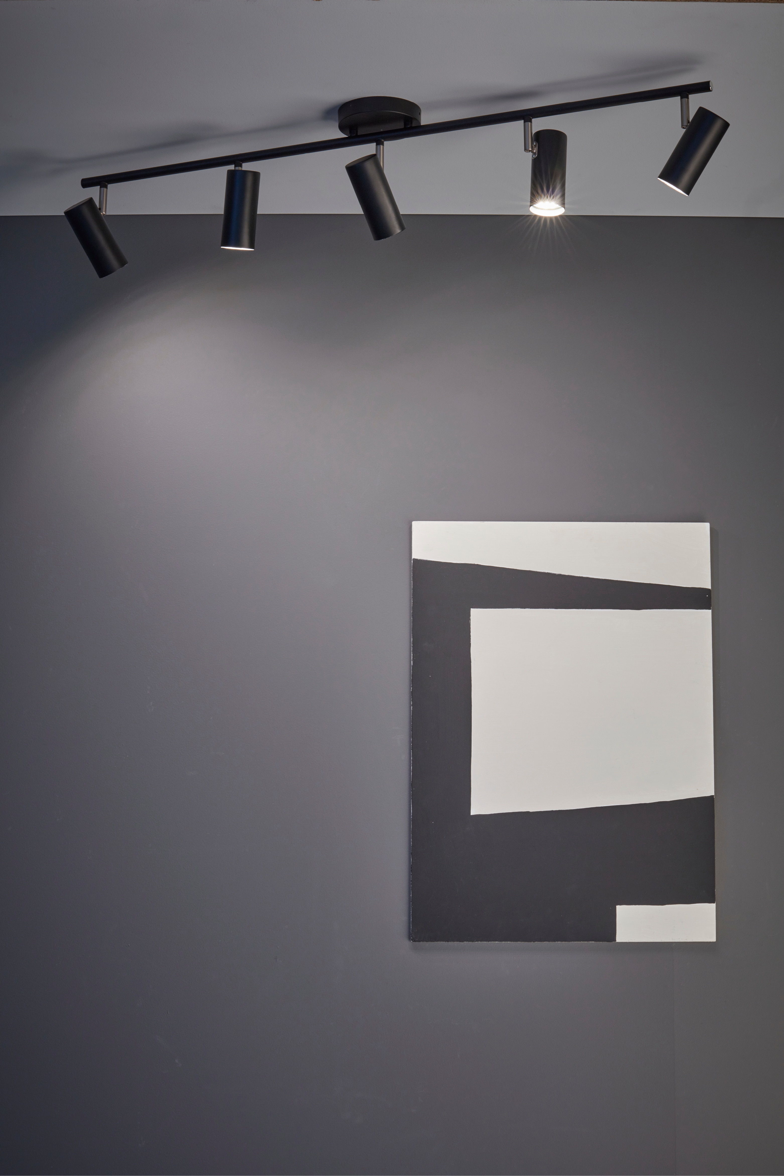 Barcelona Loftlampe - Black