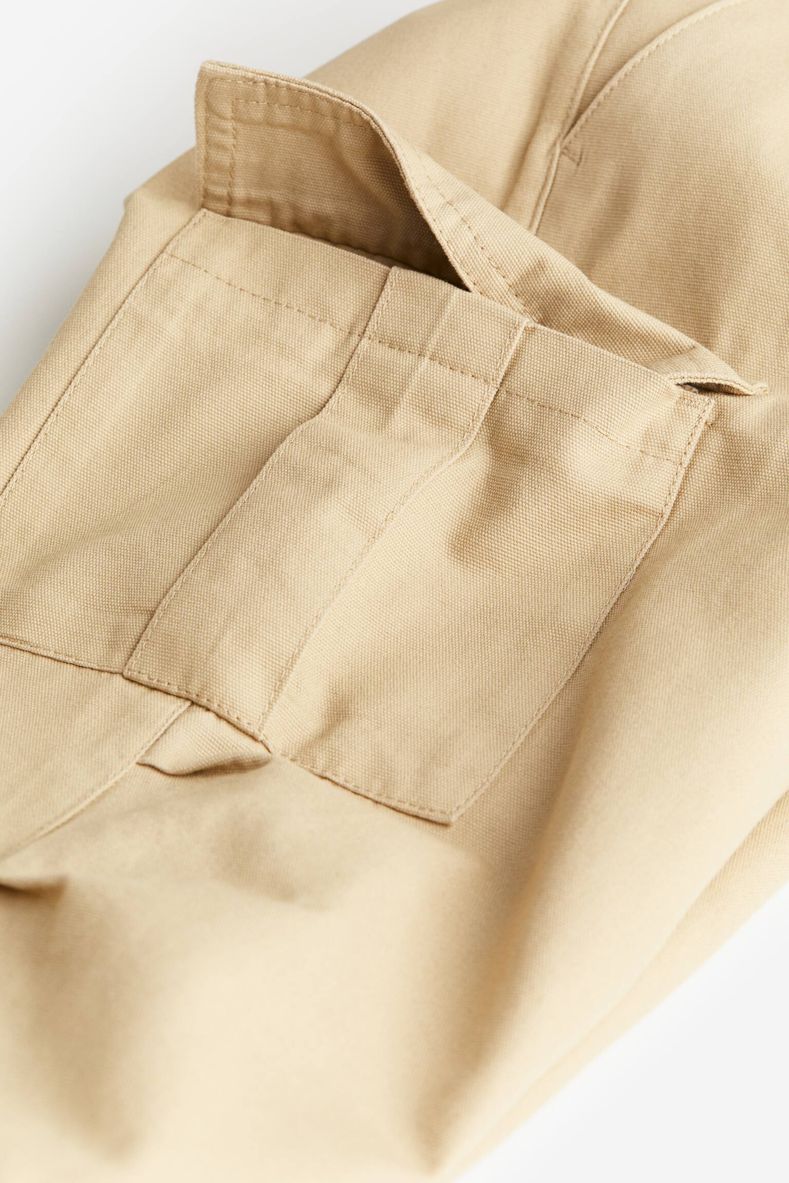 카고 팬츠 - 라이트 베이지 - 2