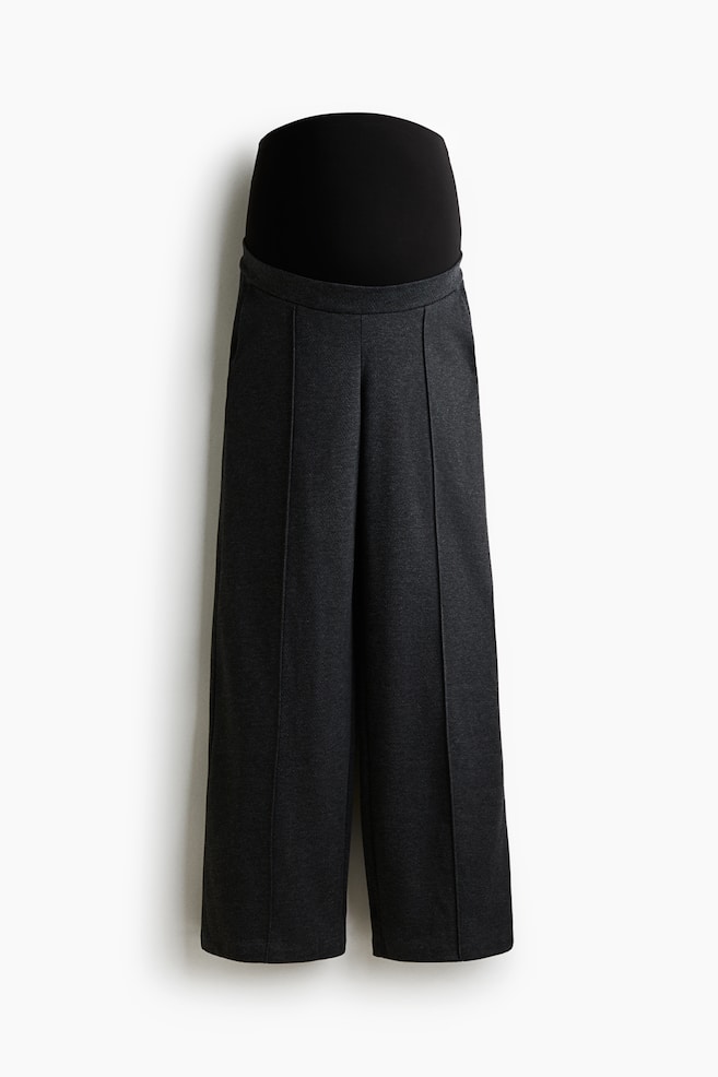 MAMA Pantalón con raya - Gris oscuro/Negro/Marrón oscuro jaspeado - 1