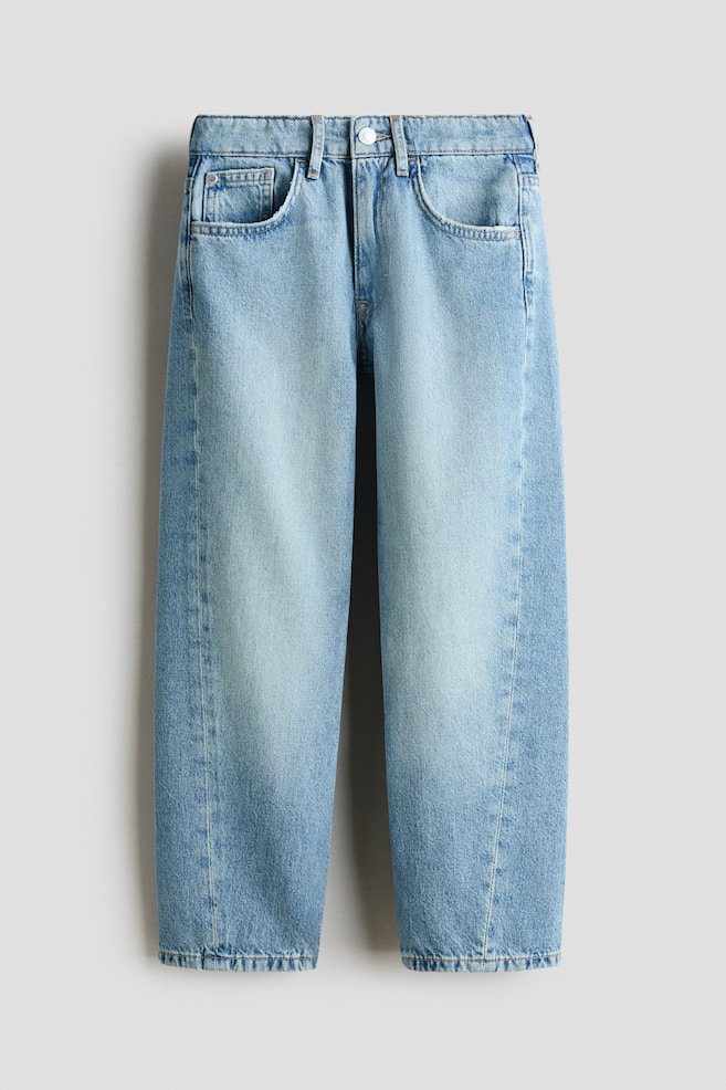 Loose Fit Jeans - Light denim blue - 1
