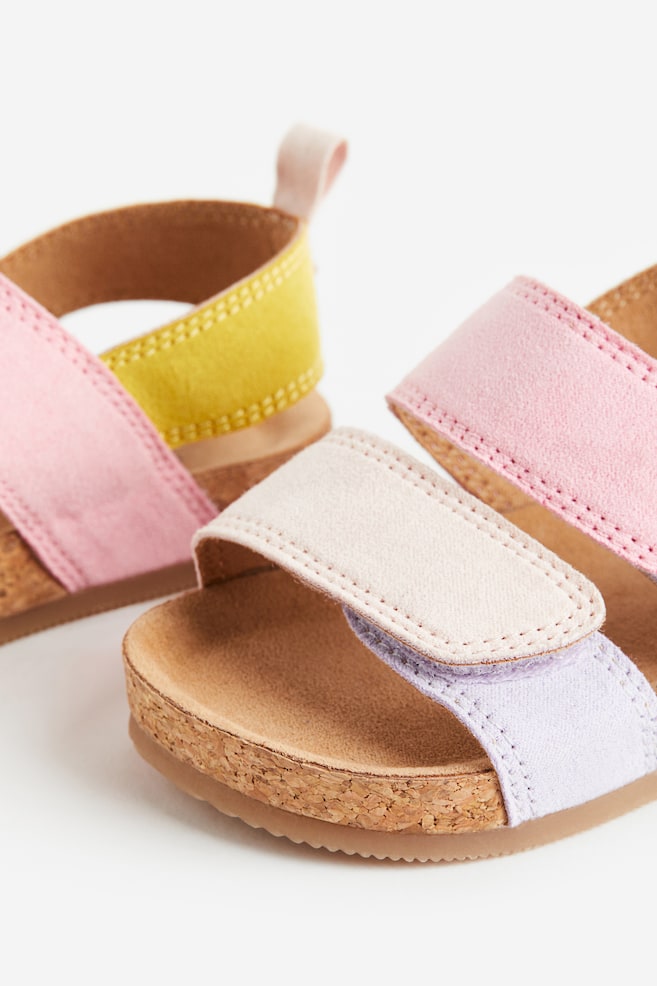 Sandals - Light pink/Block-coloured/Light brown/Powder pink/Cream/dc/dc - 3