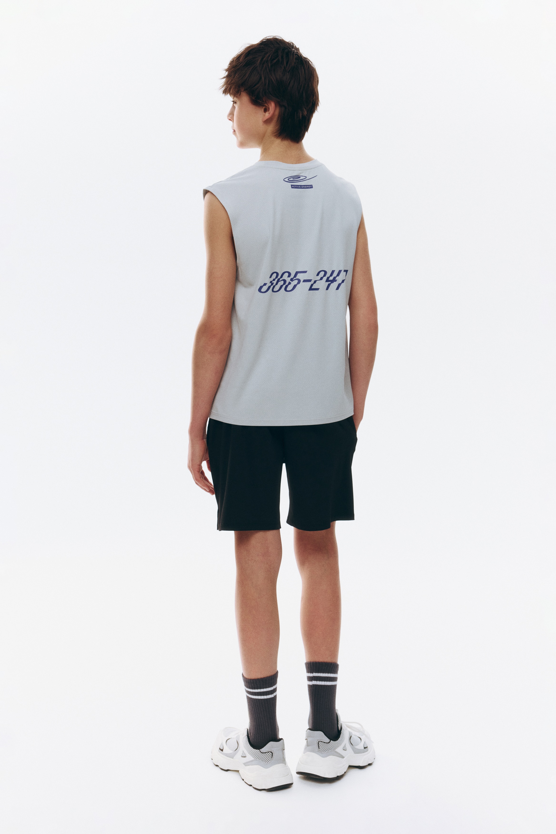 2-delat träningsset med DryMove™ - Ljusgrå/365-247